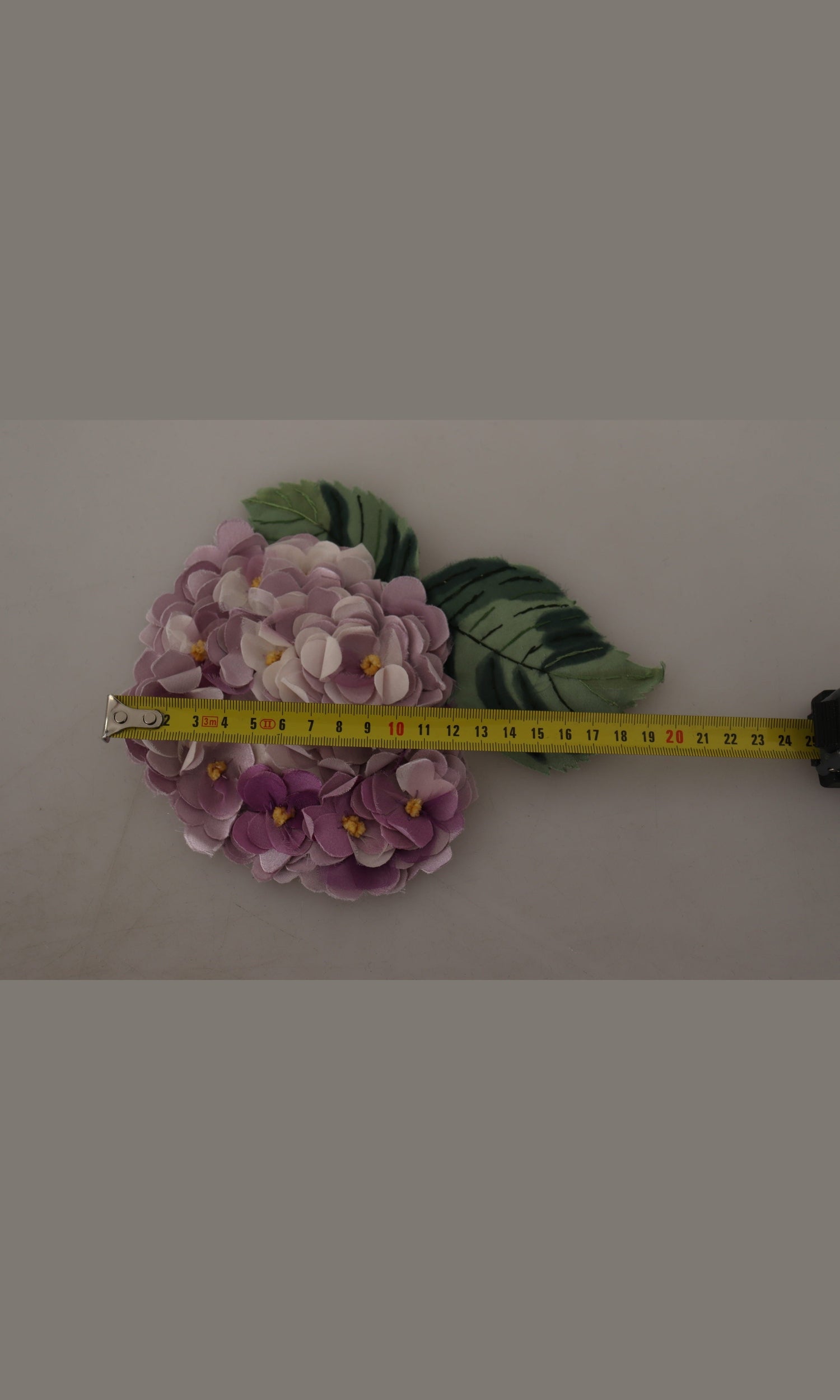 Dolce & Gabbana Elegant Floral Silk Blend Purple Brooch Glam Steals