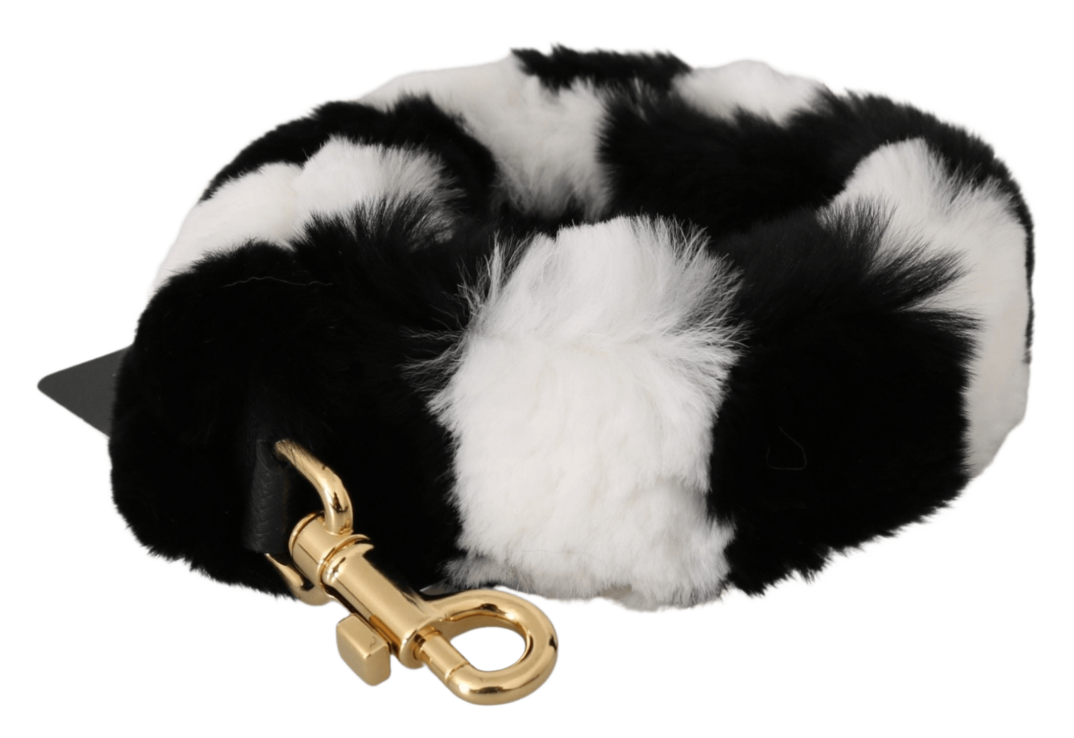 Dolce & Gabbana Elegant Fur Shoulder Strap Accessory Glam Steals