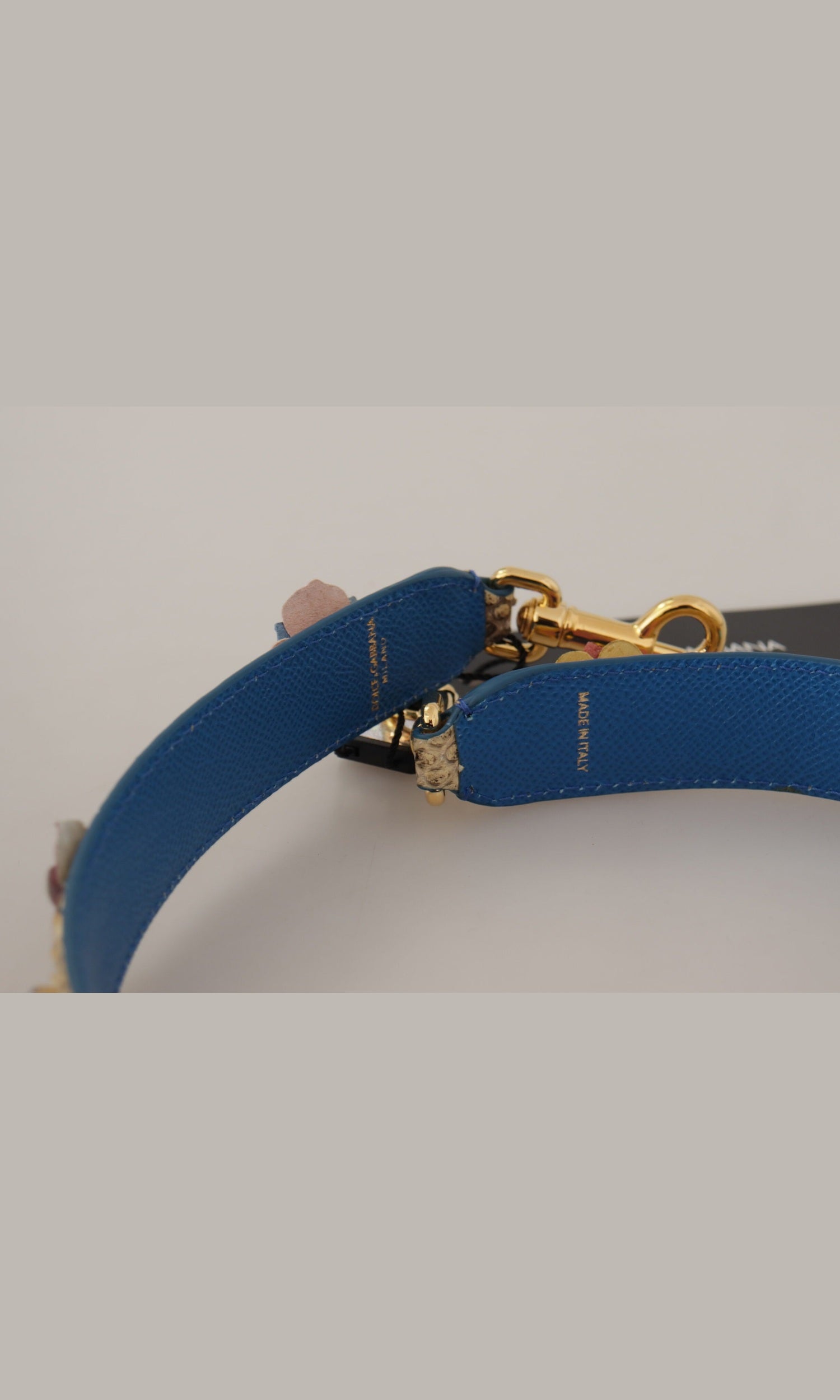 Dolce & Gabbana Elegant Python Leather Beige Strap Glam Steals