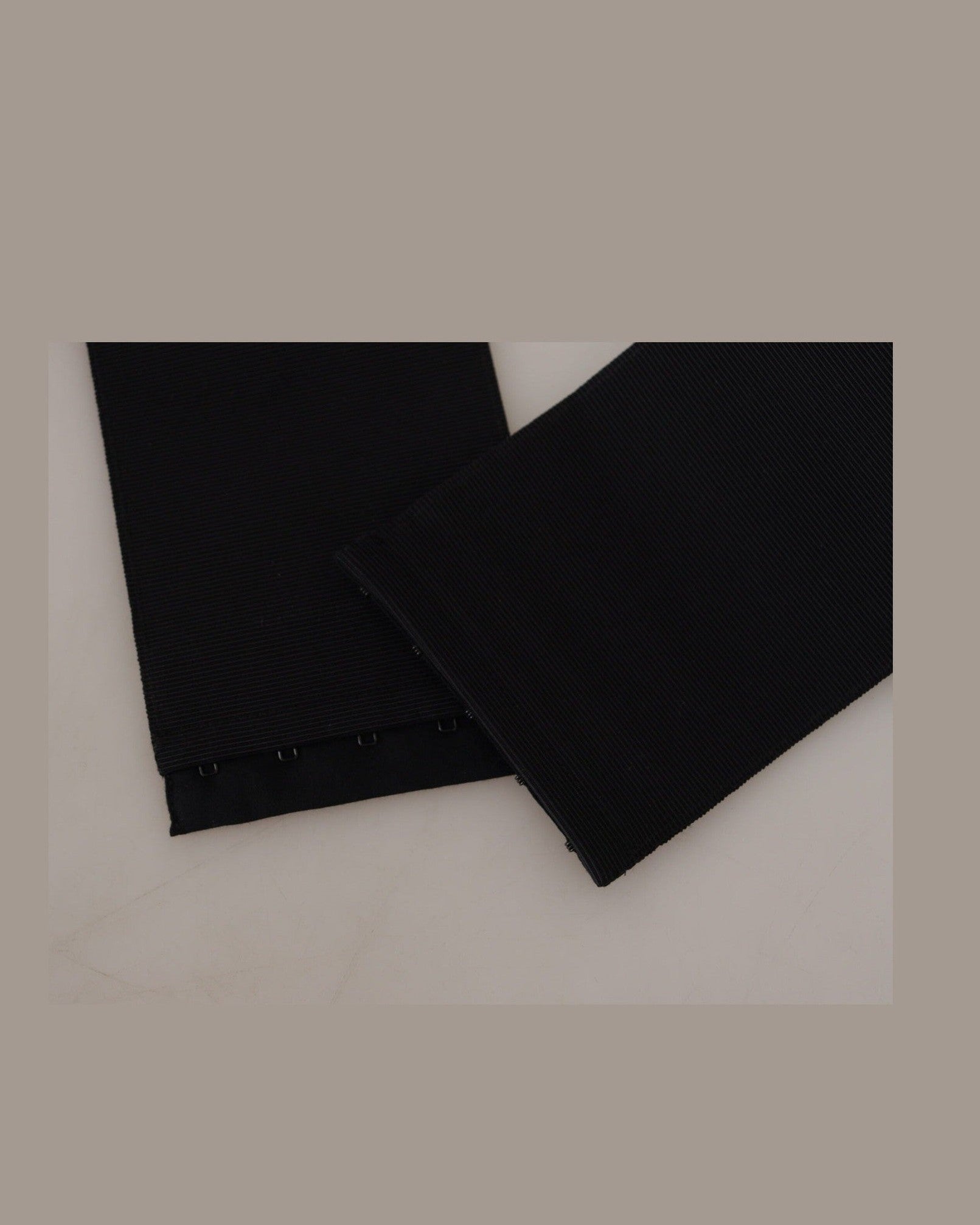 Dolce & Gabbana Elegant Rhinestone-Embellished Silk Belt Glam Steals