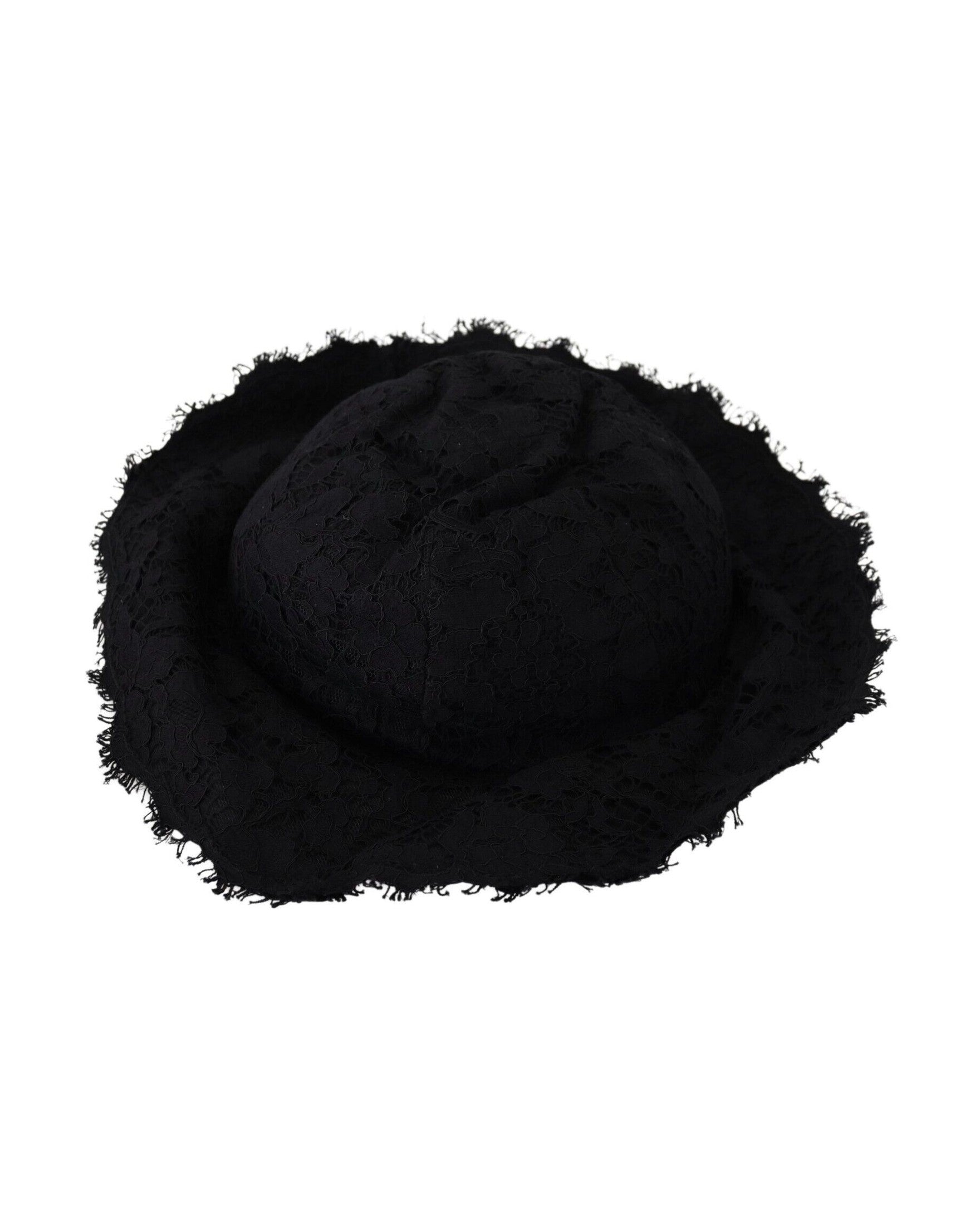 Dolce & Gabbana Elegant Sun-Ready Designer Black Hat Glam Steals