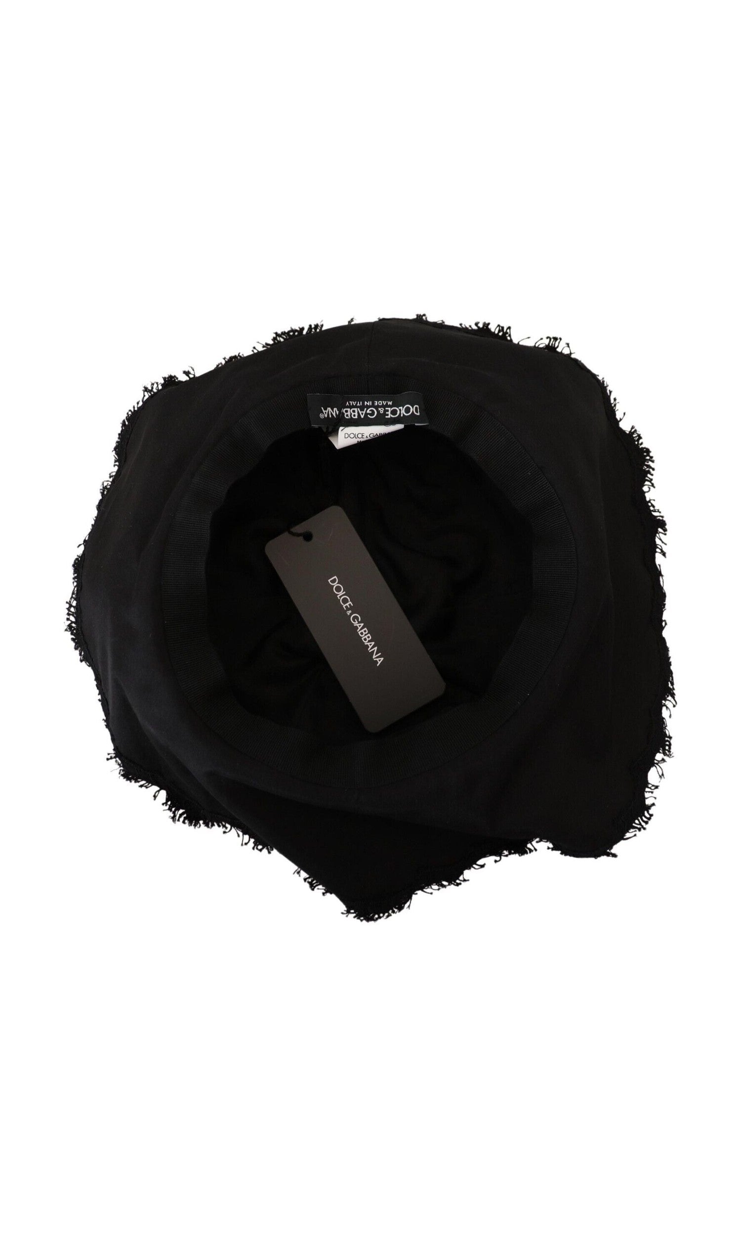 Dolce & Gabbana Elegant Sun-Ready Designer Black Hat Glam Steals
