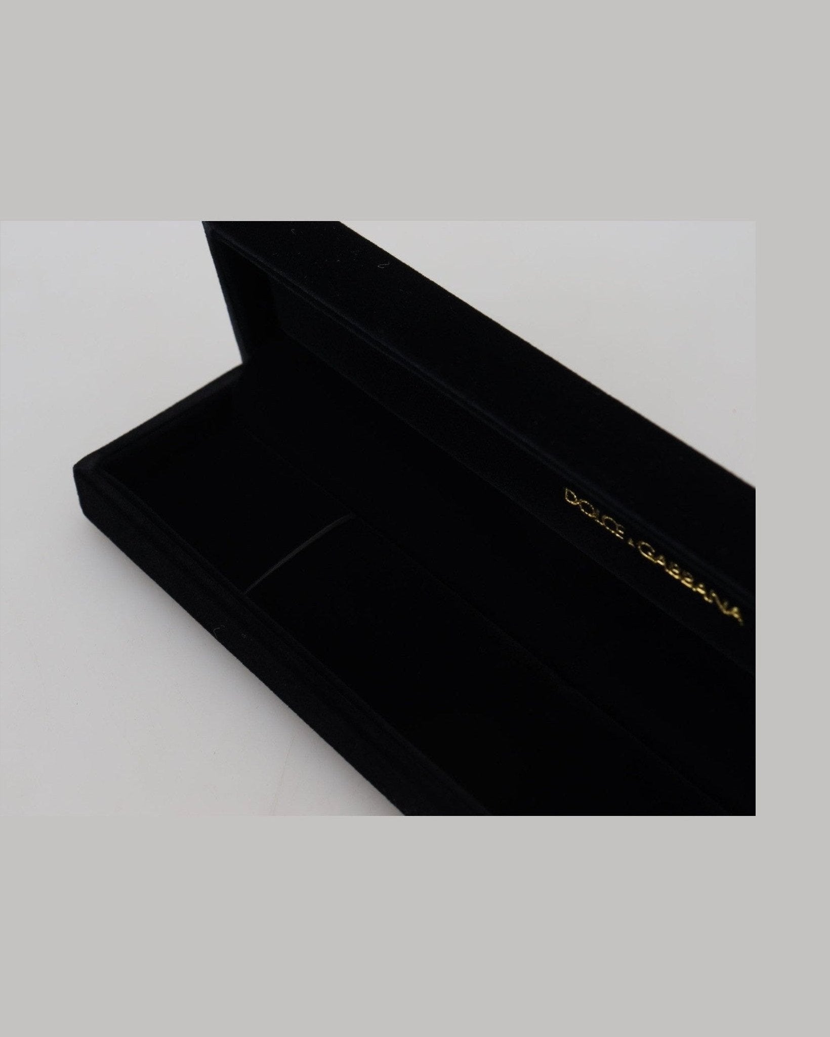 Dolce & Gabbana Elegant Velvet Jewelry Storage Box Glam Steals