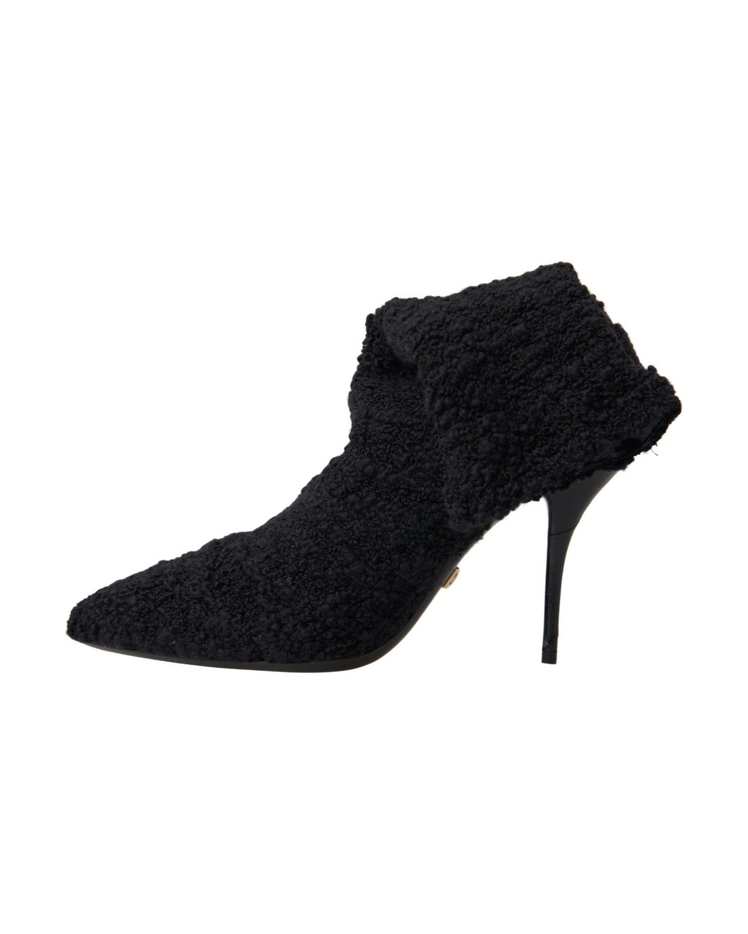 Dolce & Gabbana Elegant Virgin Wool Mid Calf Boots Boots
