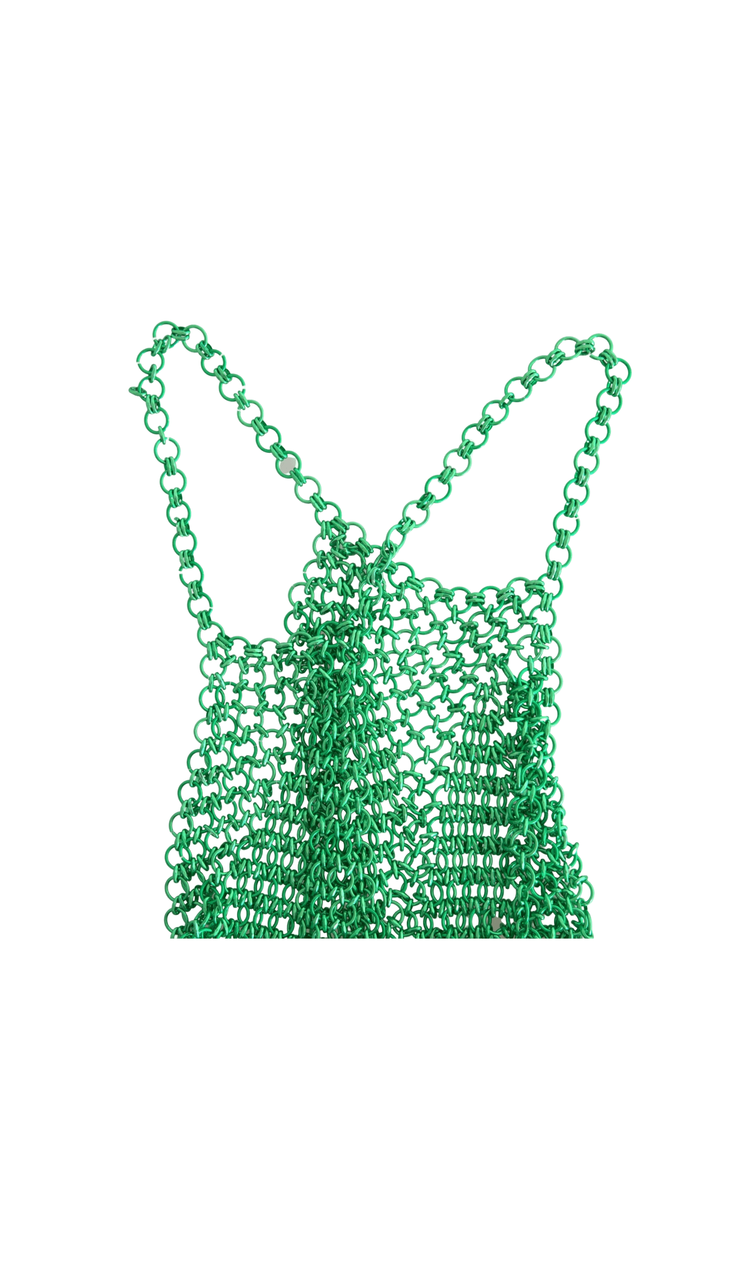 Dolce & Gabbana Emerald Halter Cropped Tank Top Glam Steals