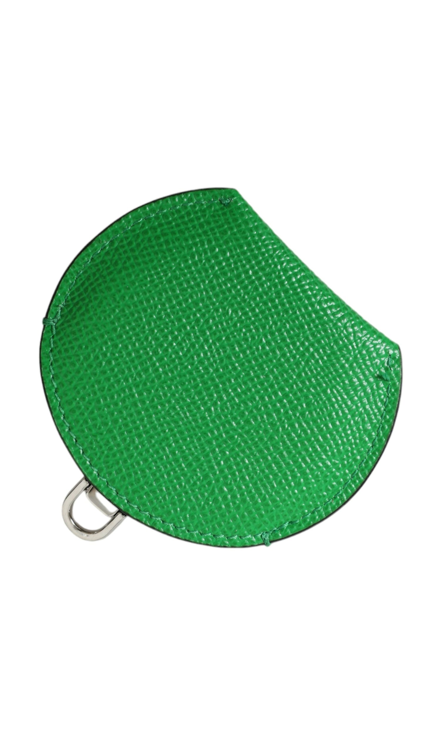 Dolce & Gabbana Emerald Leather Hand Mirror Holder Glam Steals