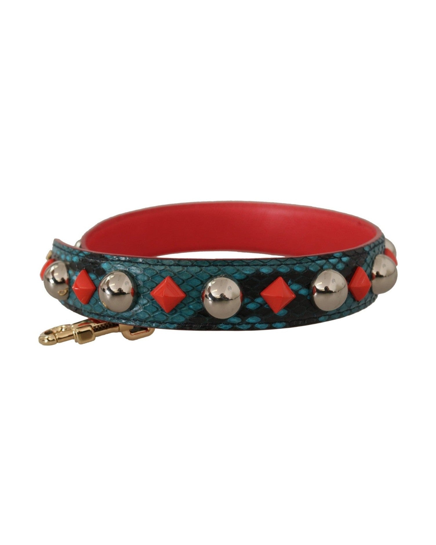 Dolce & Gabbana Emerald Leather Shoulder Green Strap Glam Steals