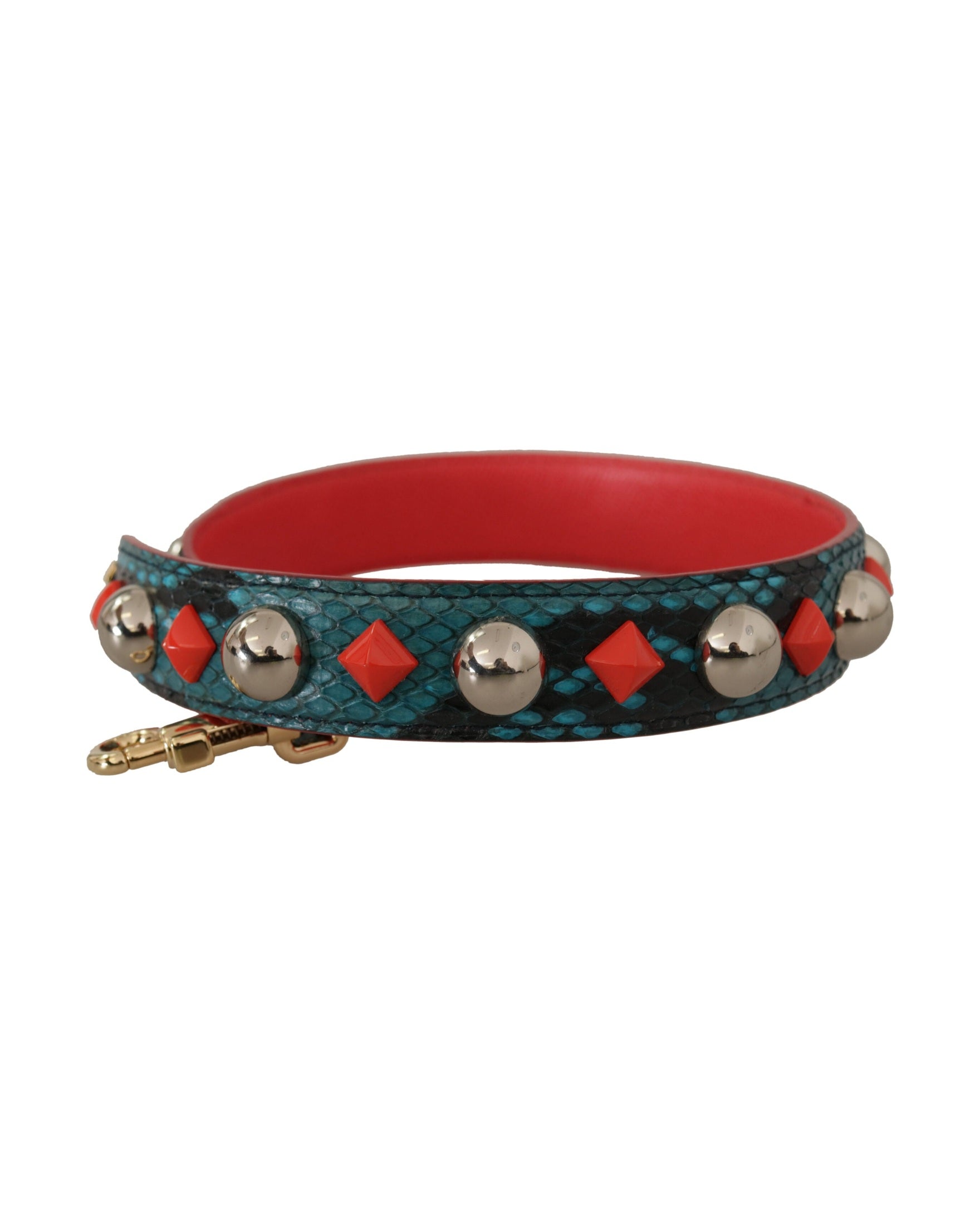 Dolce & Gabbana Emerald Leather Shoulder Green Strap Glam Steals