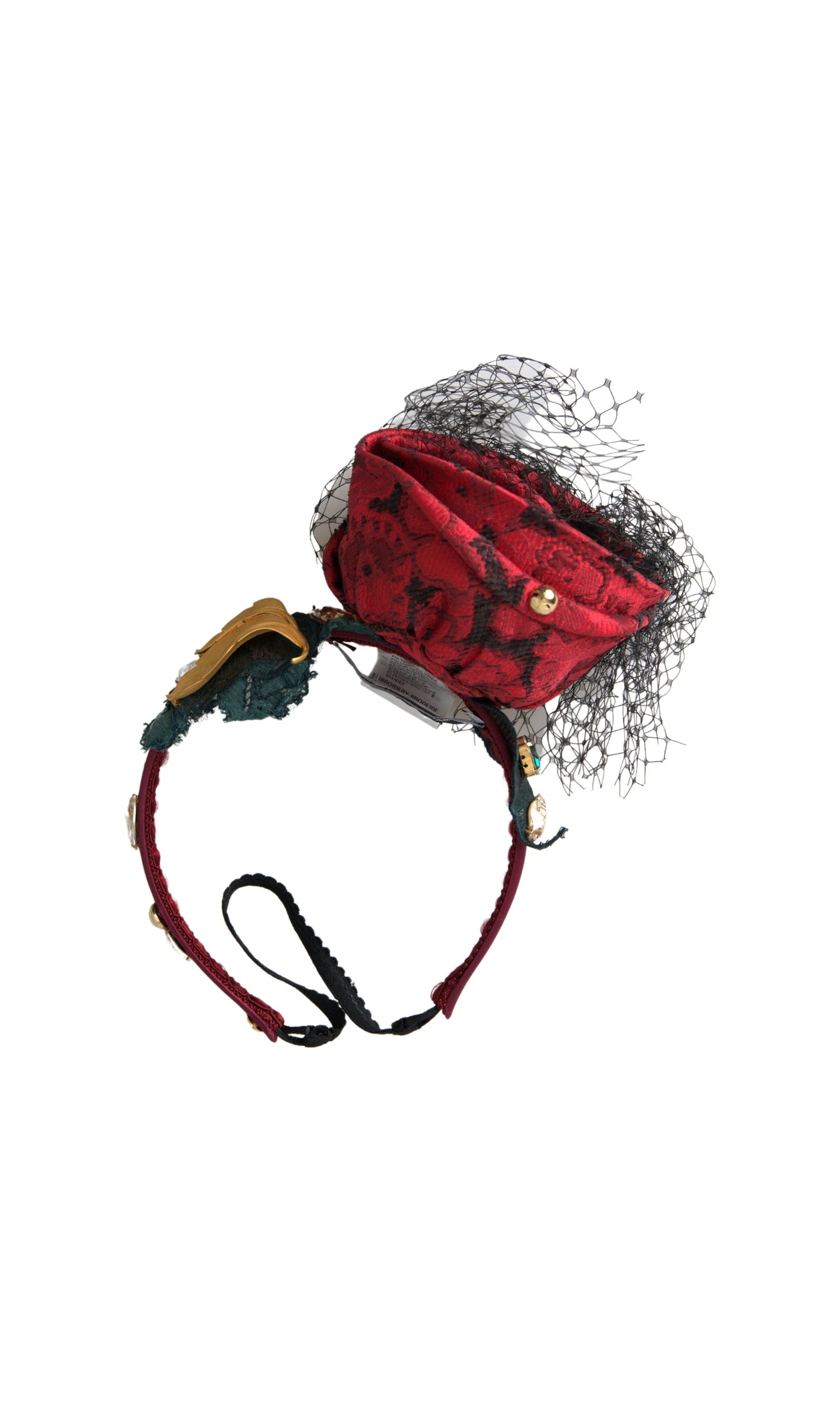 Dolce & Gabbana Enchanted Rose Crystal Headband Diadem Glam Steals
