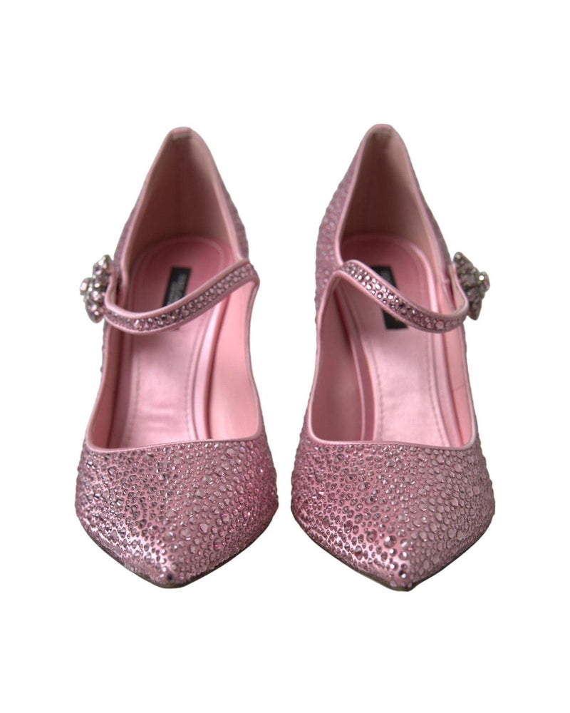 Dolce & Gabbana Enchanting Crystal Pink Pumps Glam Steals