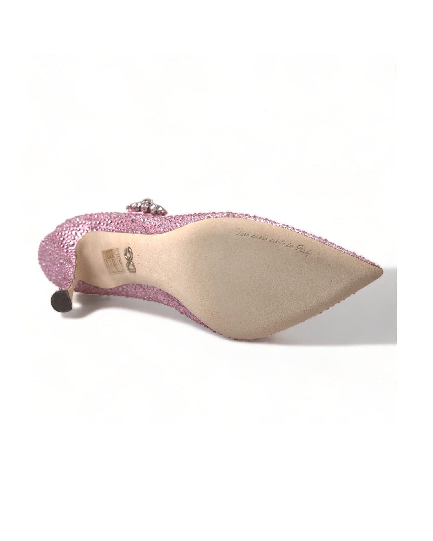 Dolce & Gabbana Enchanting Crystal Pink Pumps Glam Steals