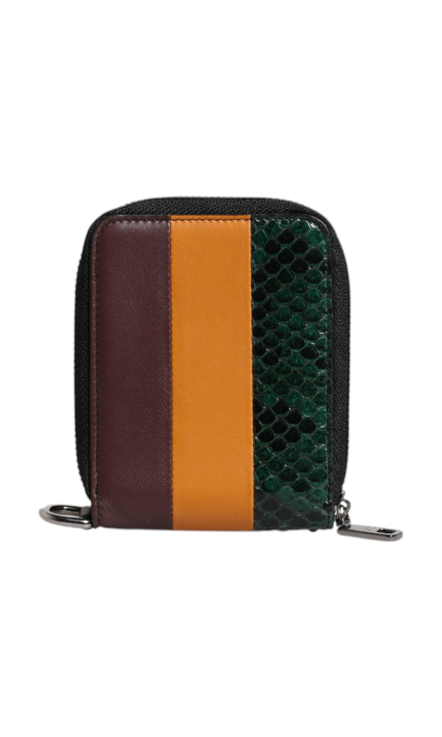 Dolce & Gabbana Exotic Leather Dg Bifold Card Holder Multicolor Wallet Glam Steals