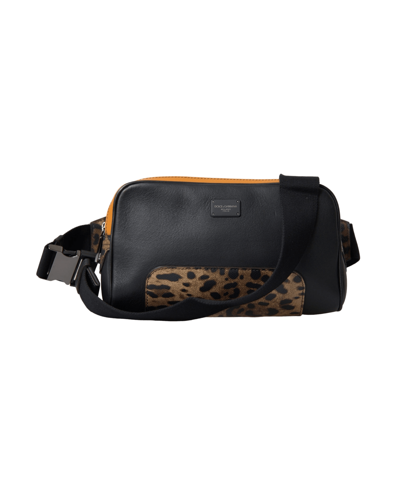 Dolce & Gabbana Exotic Leather Leopard Belt Bag Glam Steals
