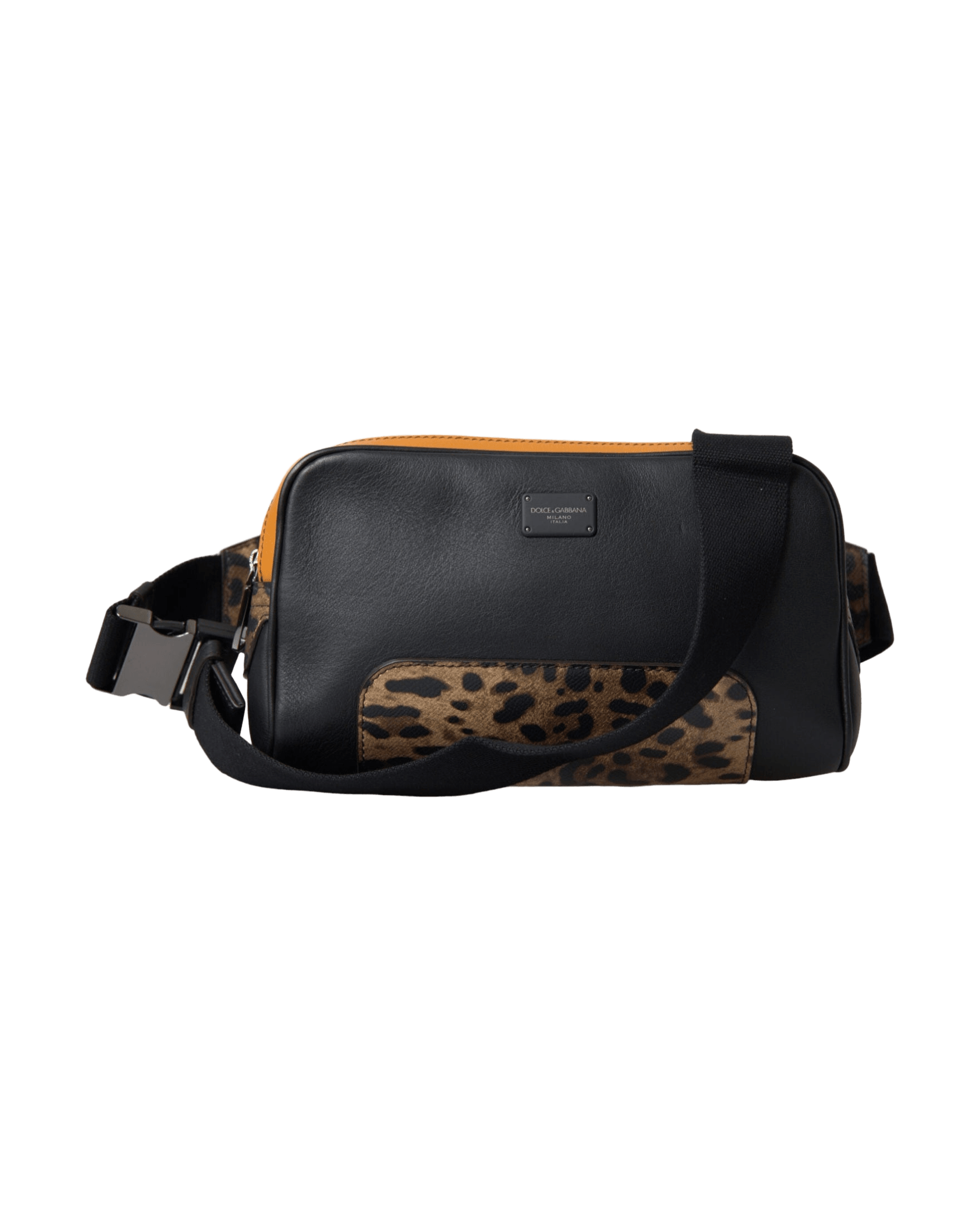 Dolce & Gabbana Exotic Leather Leopard Belt Bag Glam Steals
