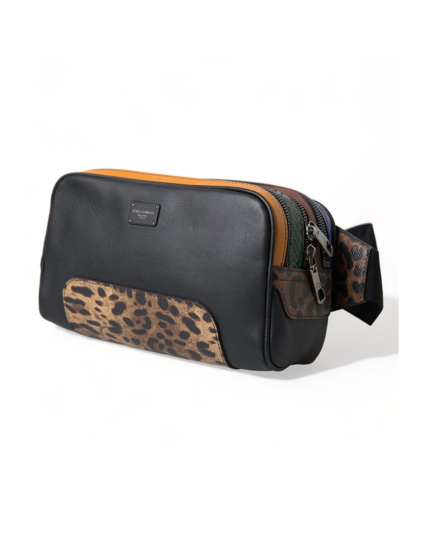 Dolce & Gabbana Exotic Leather Leopard Belt Bag Glam Steals