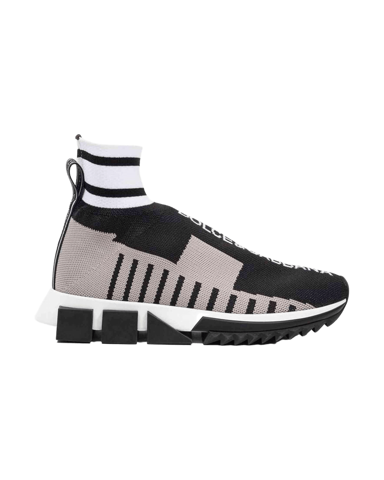Dolce & Gabbana Fabric E Cotton Black Sneaker Glam Steals