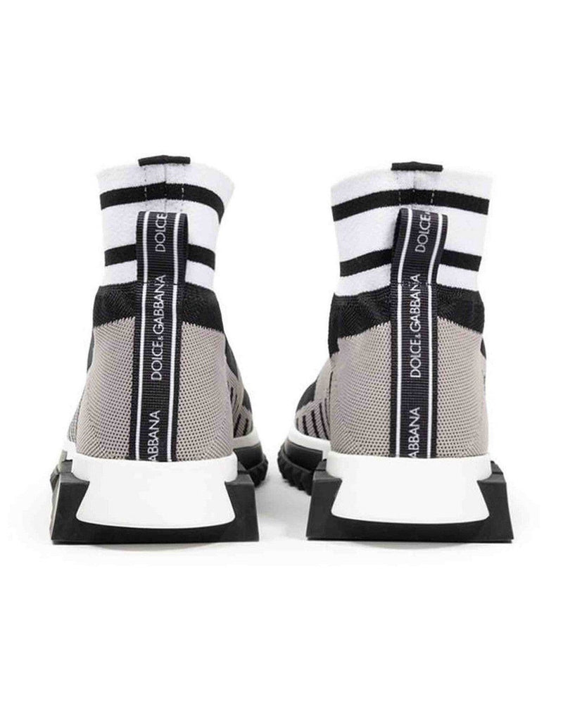 Dolce & Gabbana Fabric E Cotton Black Sneaker Glam Steals