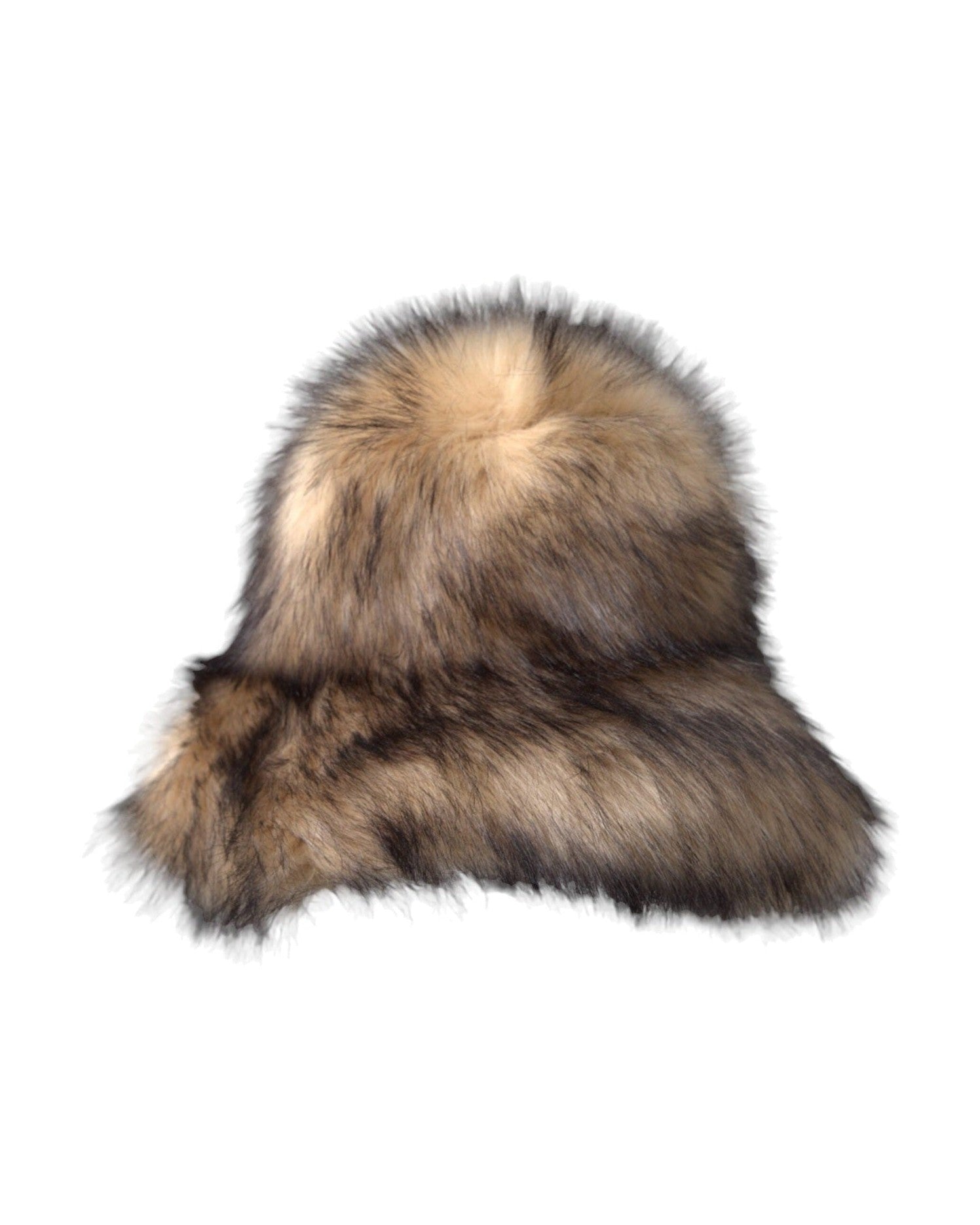 Dolce & Gabbana Faux Fur Modacrylic Fedora Brown Hat Glam Steals