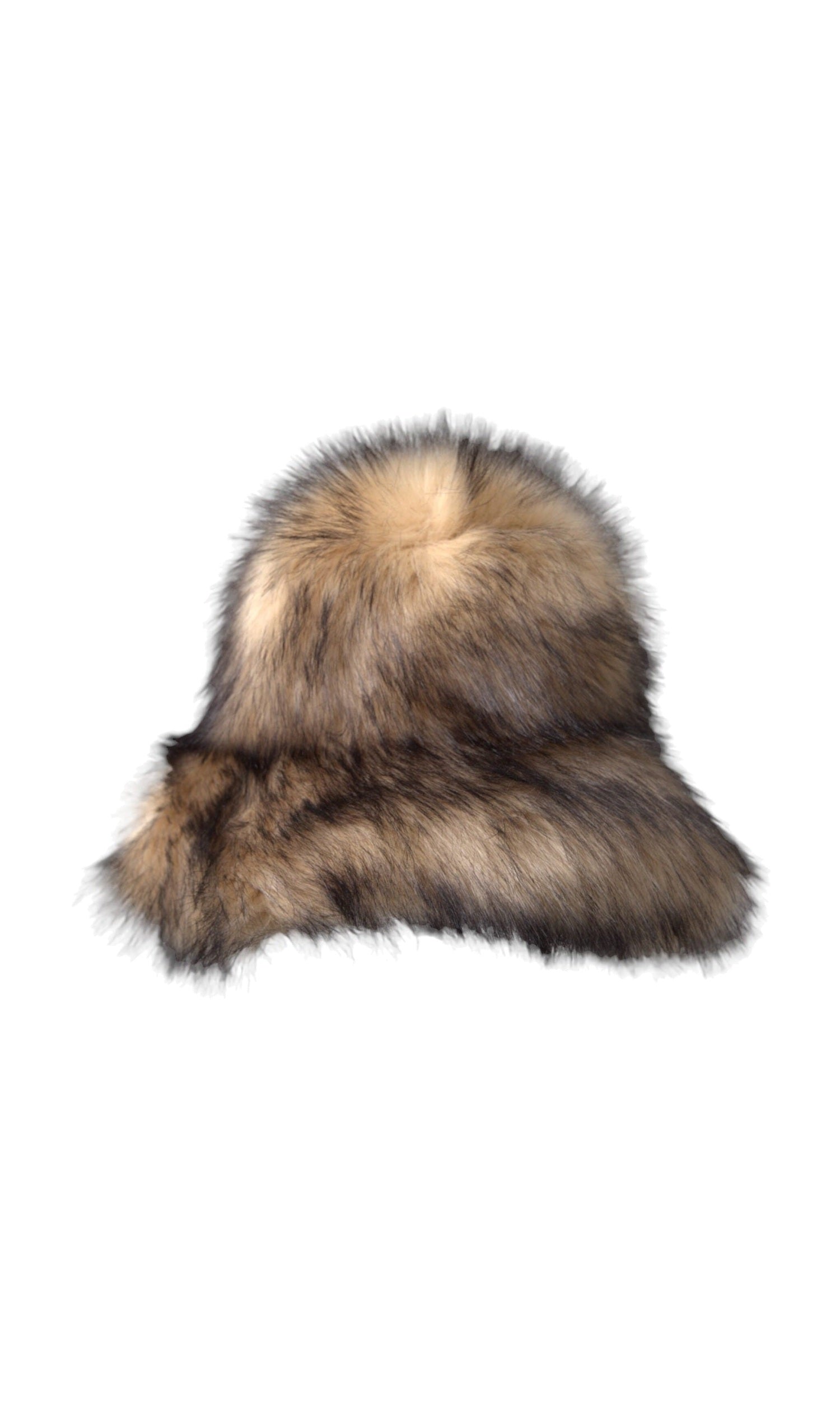 Dolce & Gabbana Faux Fur Modacrylic Fedora Brown Hat Glam Steals