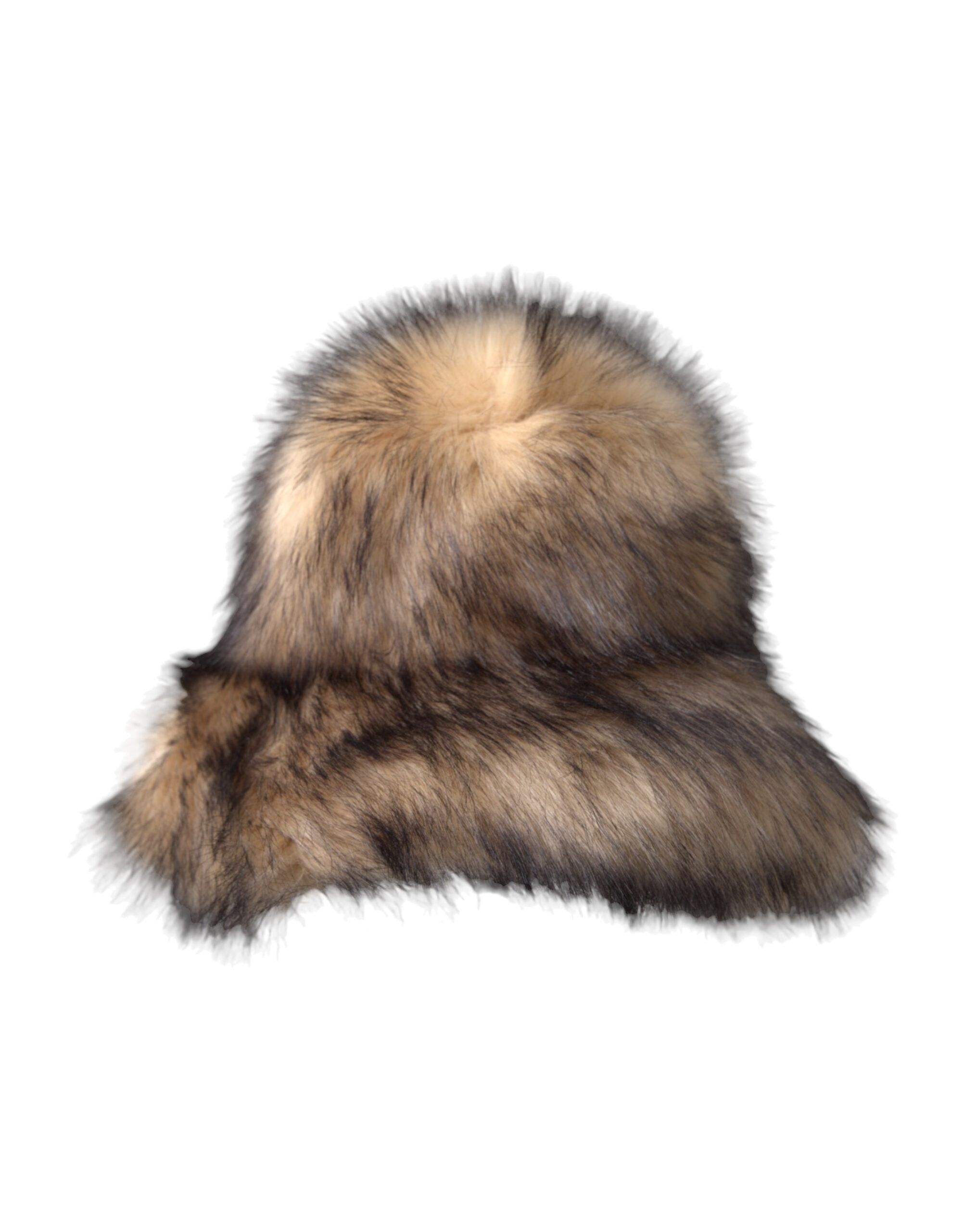 Dolce & Gabbana Faux Fur Modacrylic Fedora Brown Hat Glam Steals