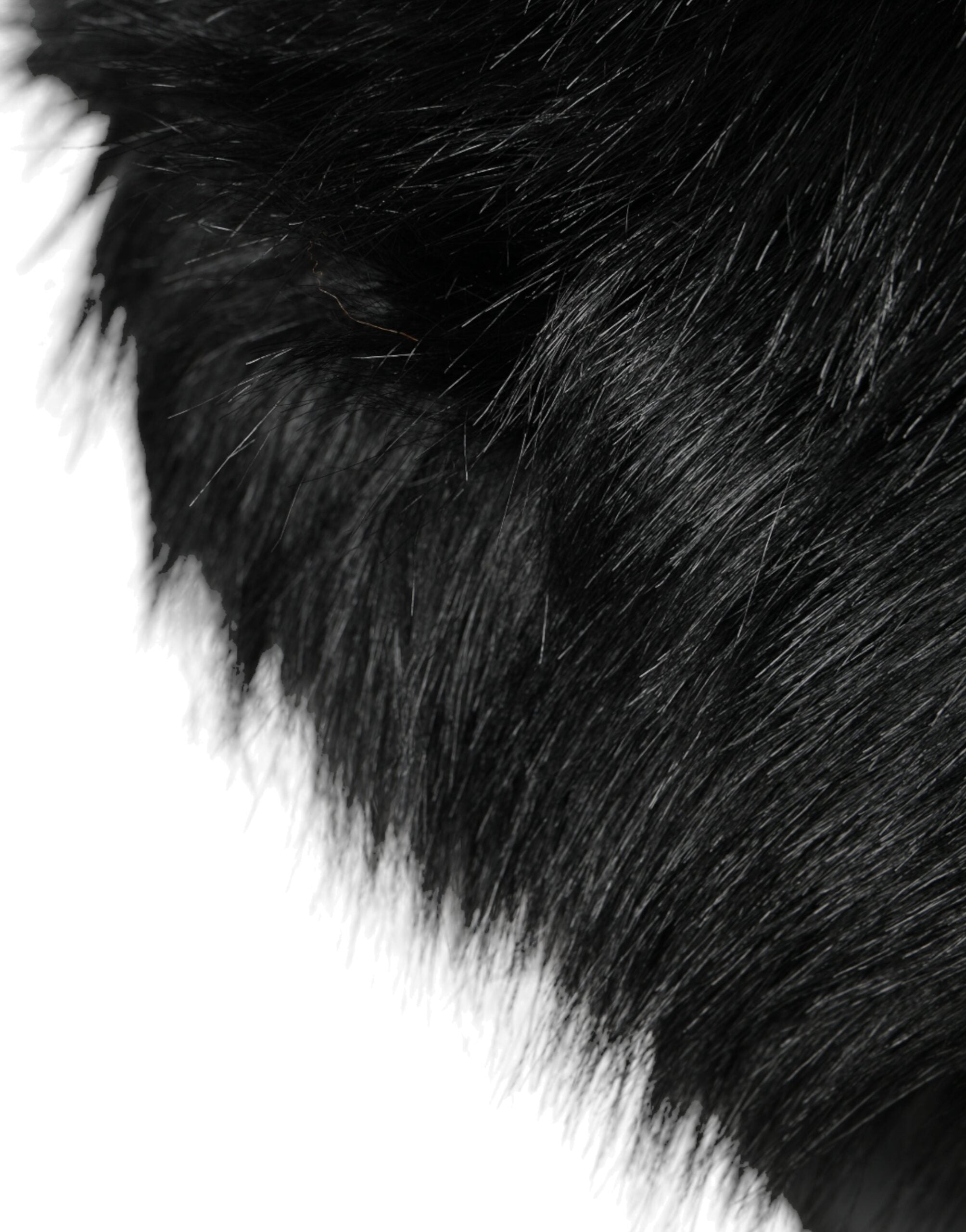 Dolce & Gabbana Faux Fur Womens Bucket Black Hat Glam Steals