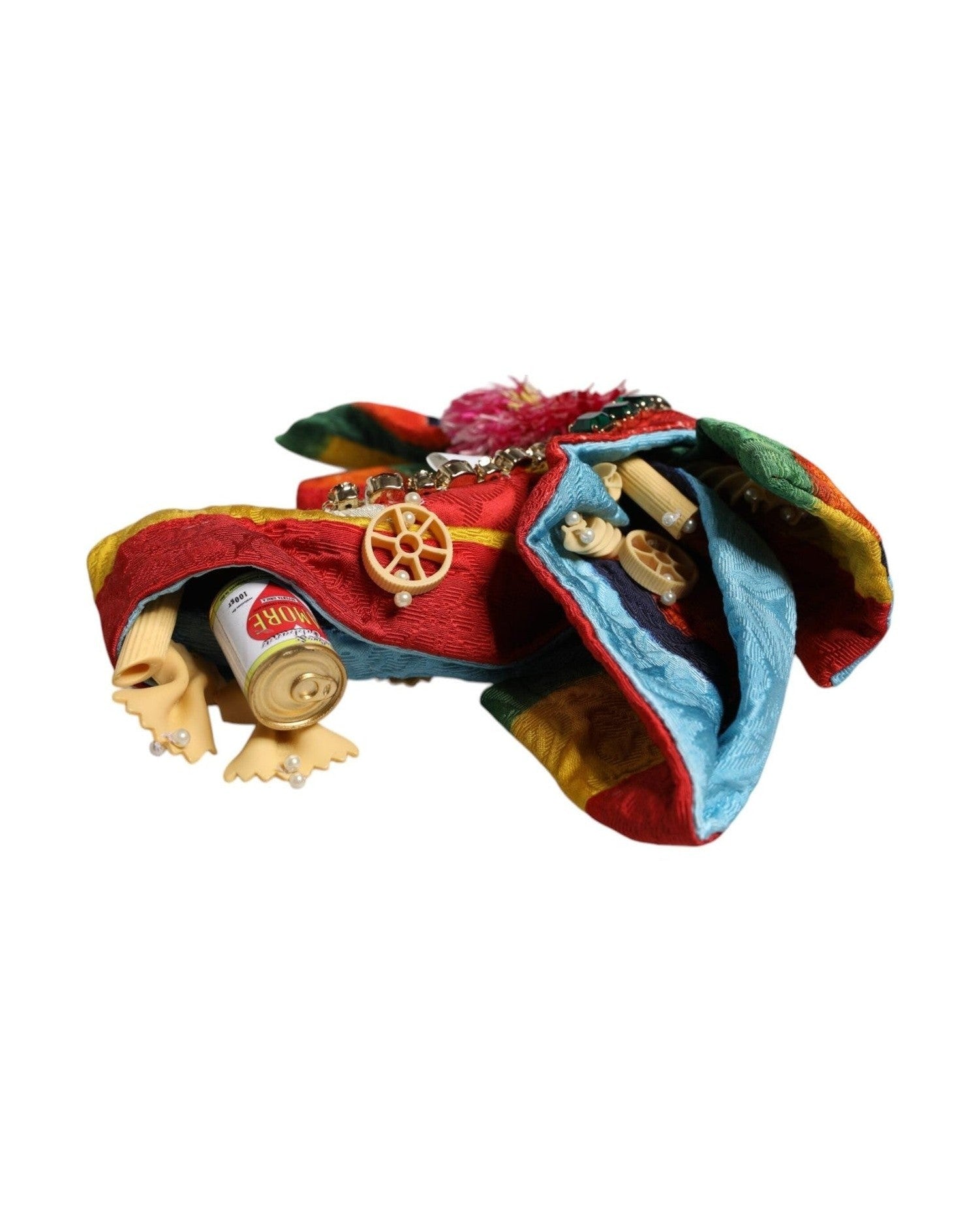 Dolce & Gabbana Floral Crystal Embellished Diadem Multicolor Headband Glam Steals