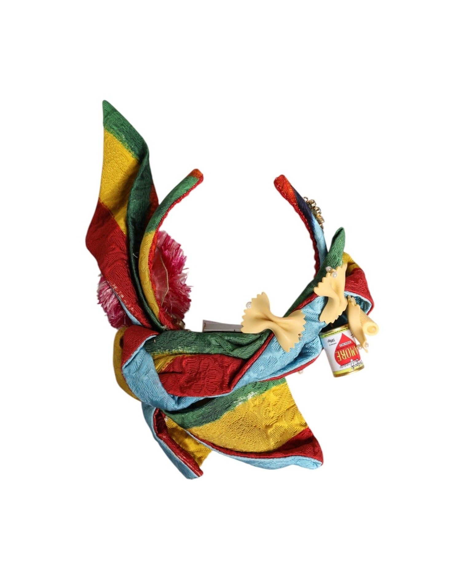 Dolce & Gabbana Floral Crystal Embellished Diadem Multicolor Headband Glam Steals