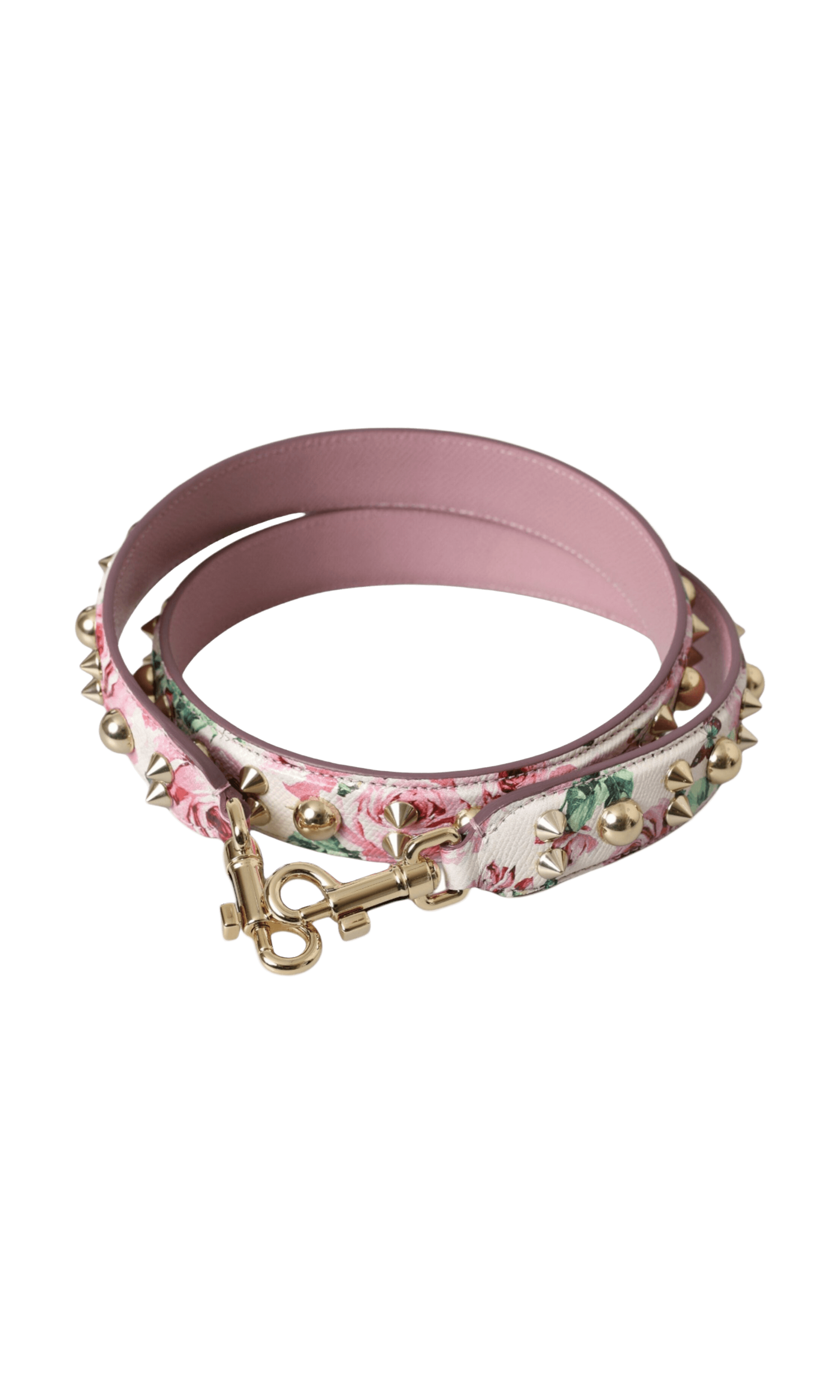 Dolce & Gabbana Floral Handbag Accessory Shoulder Pink Strap Glam Steals
