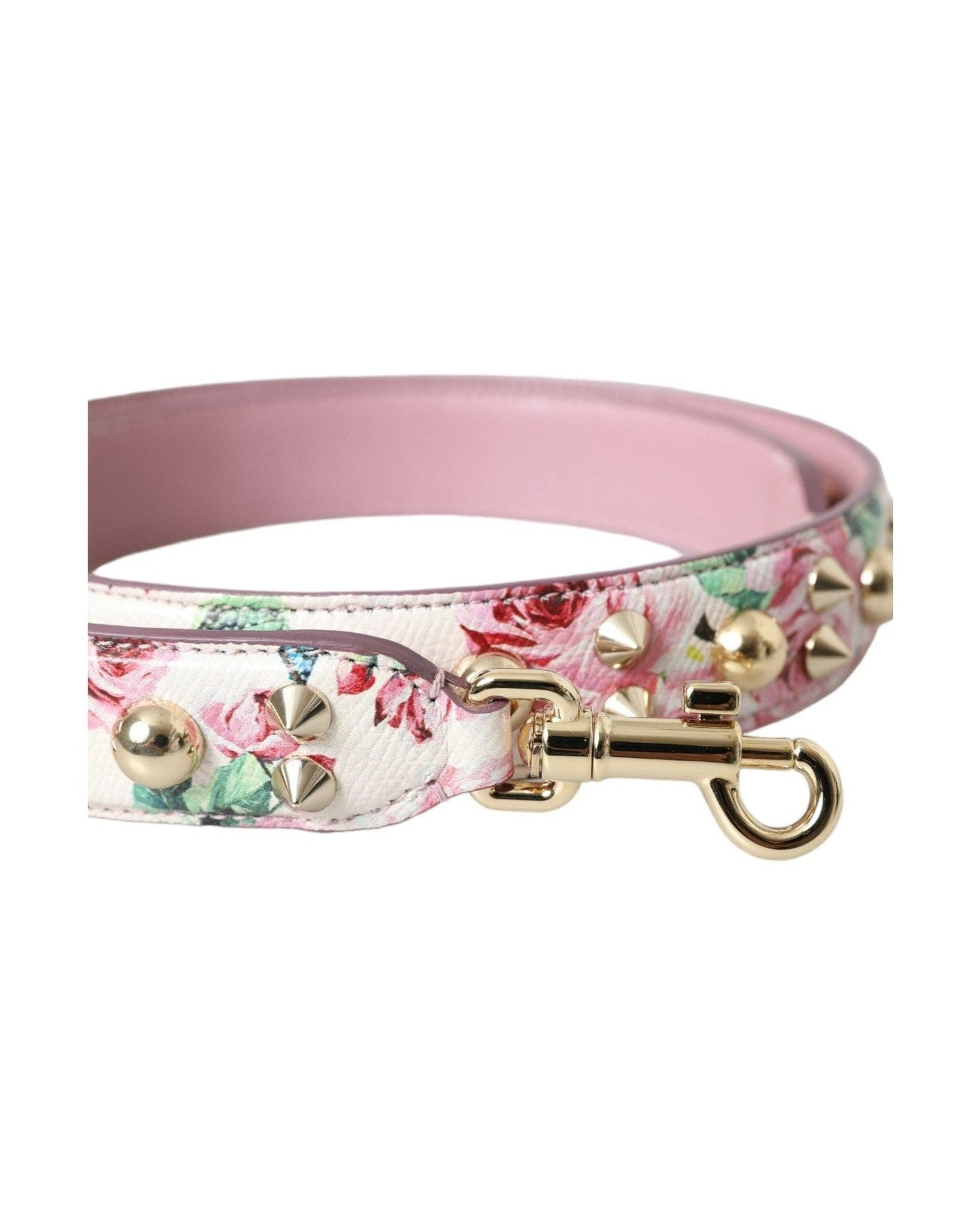 Dolce & Gabbana Floral Handbag Accessory Shoulder Pink Strap Glam Steals