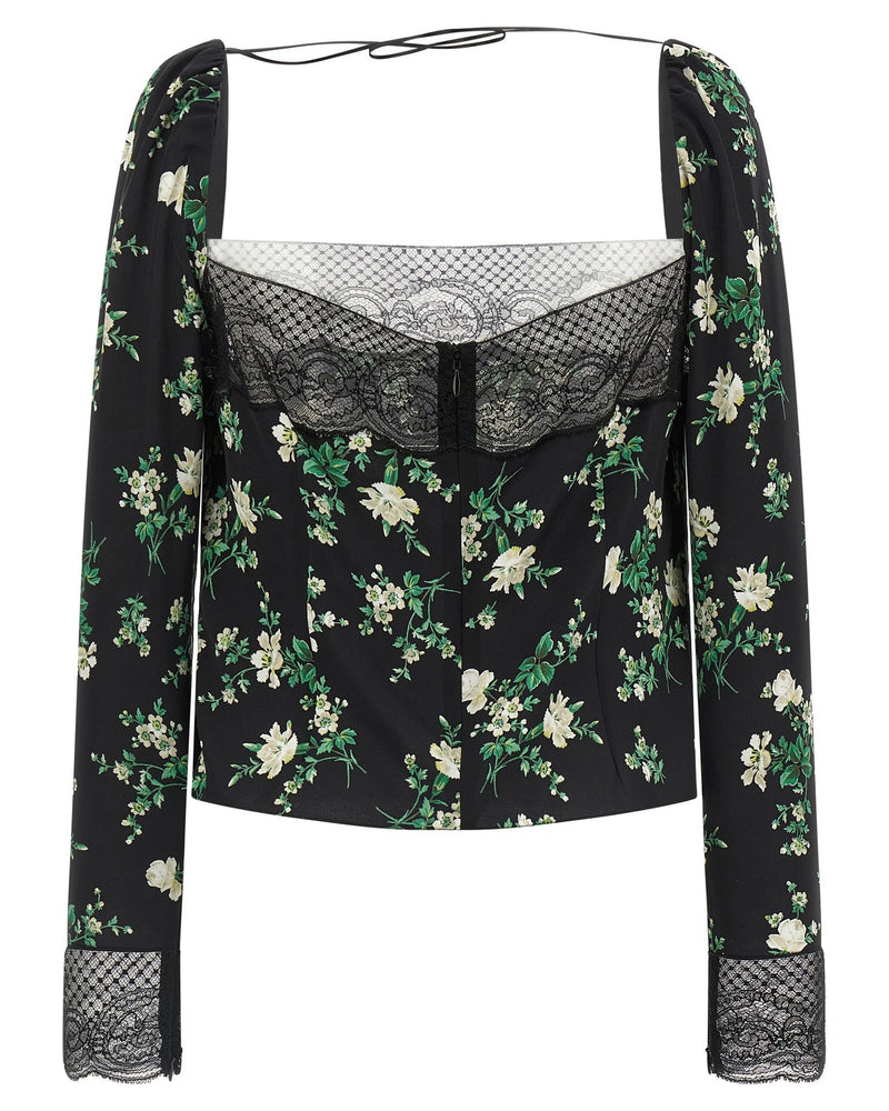 Dolce & Gabbana Flower Print Top Glam Steals