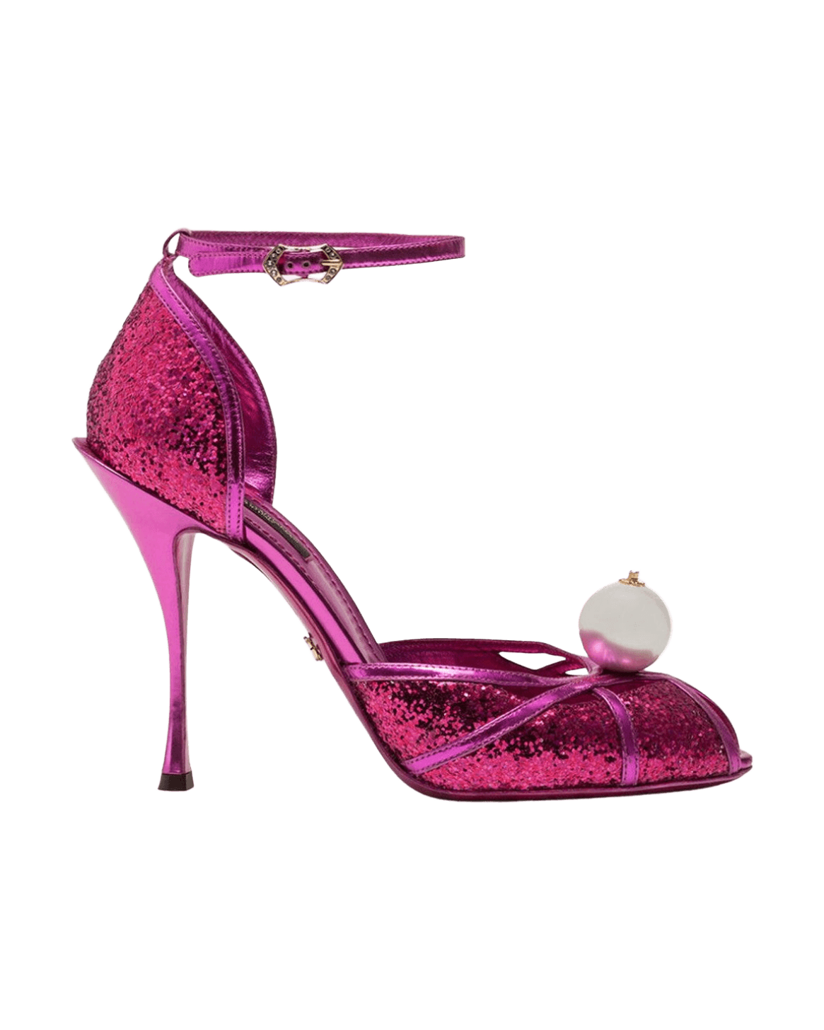 Dolce & Gabbana Fuchsia Calfskin Sandal Glam Steals