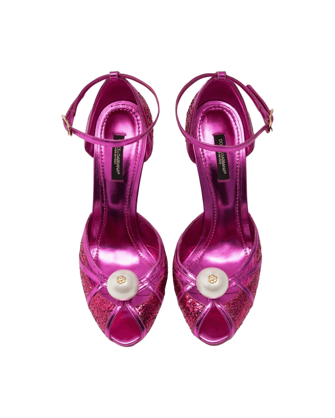 Dolce & Gabbana Fuchsia Calfskin Sandal Glam Steals