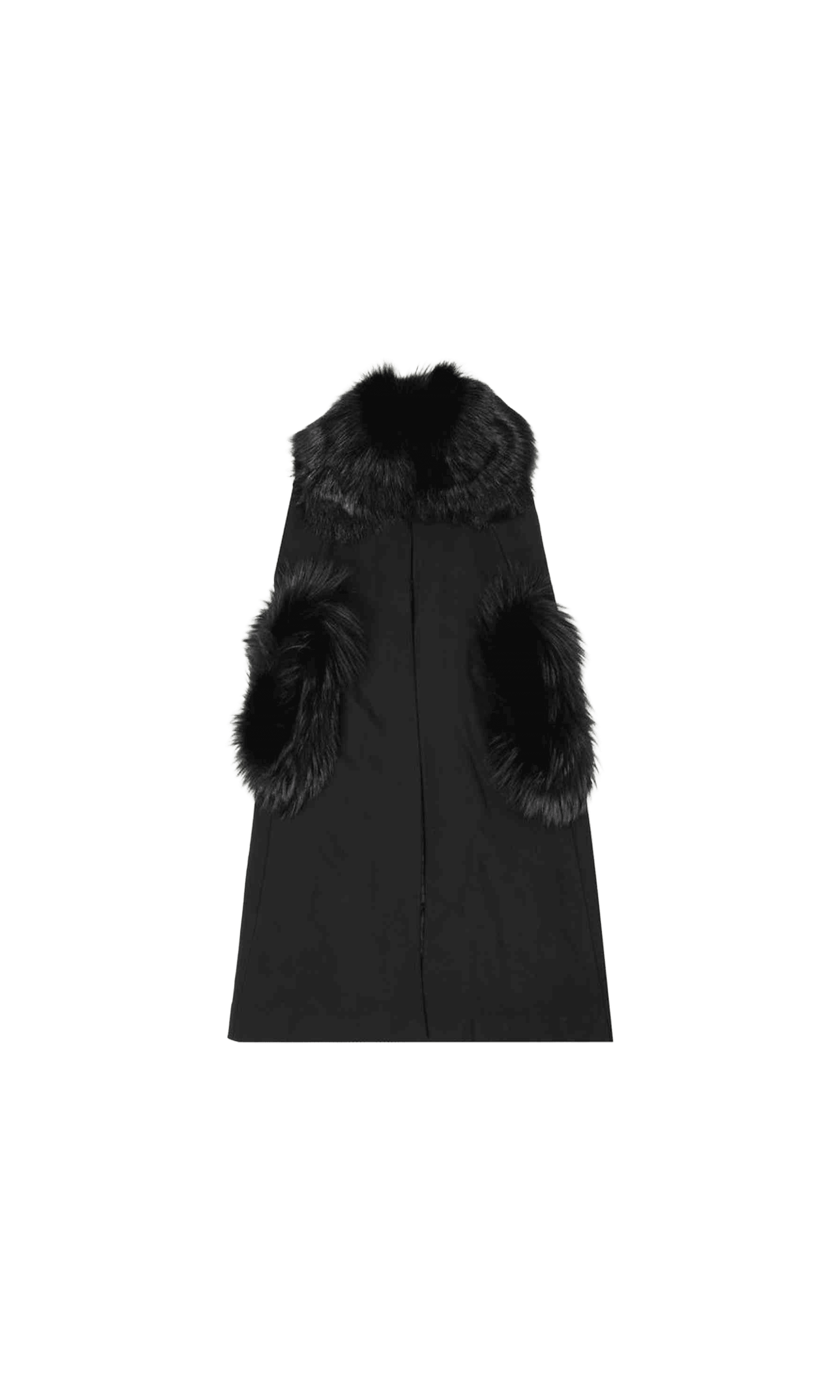 Dolce & Gabbana Fur Long Coat Glam Steals