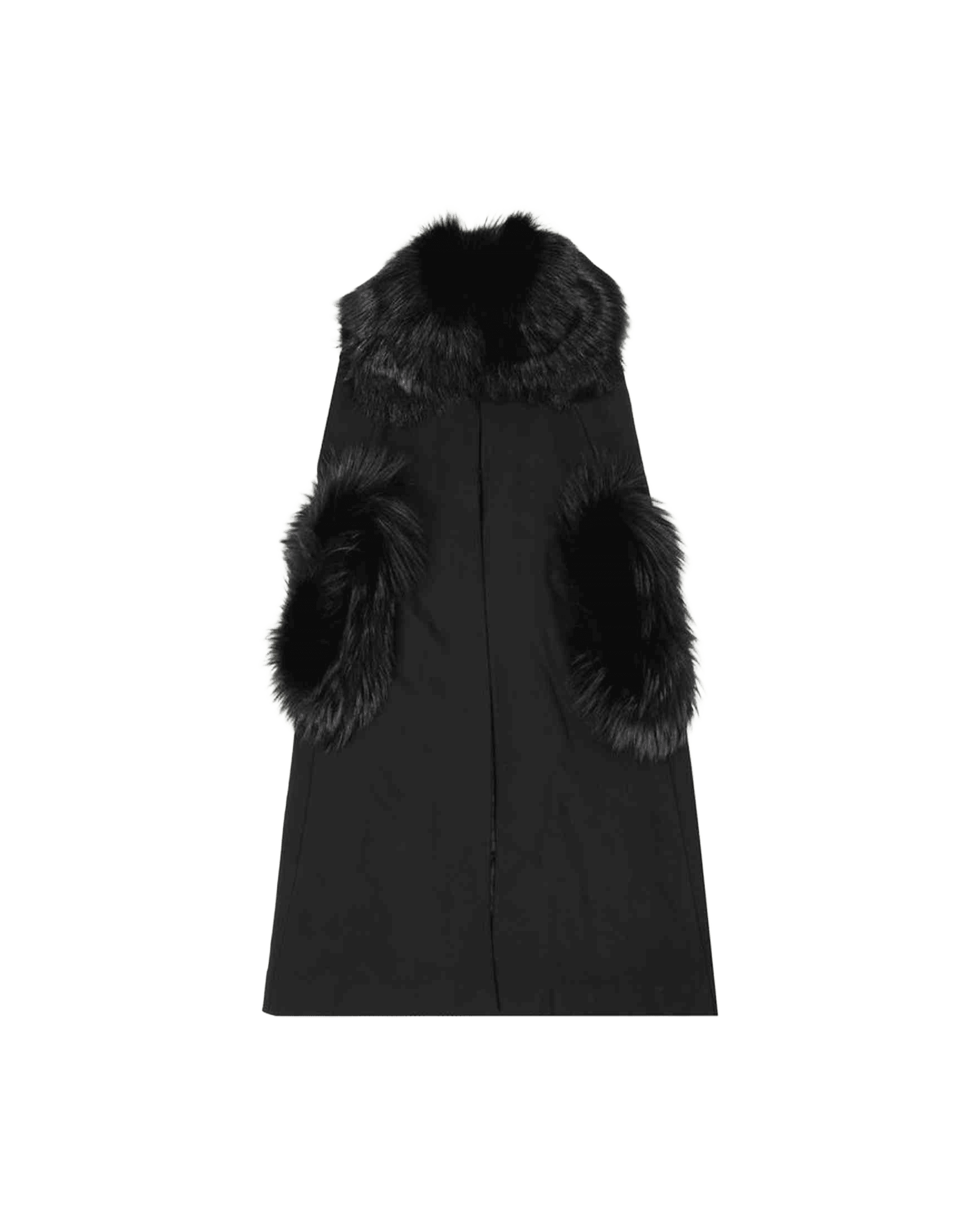 Dolce & Gabbana Fur Long Coat Glam Steals