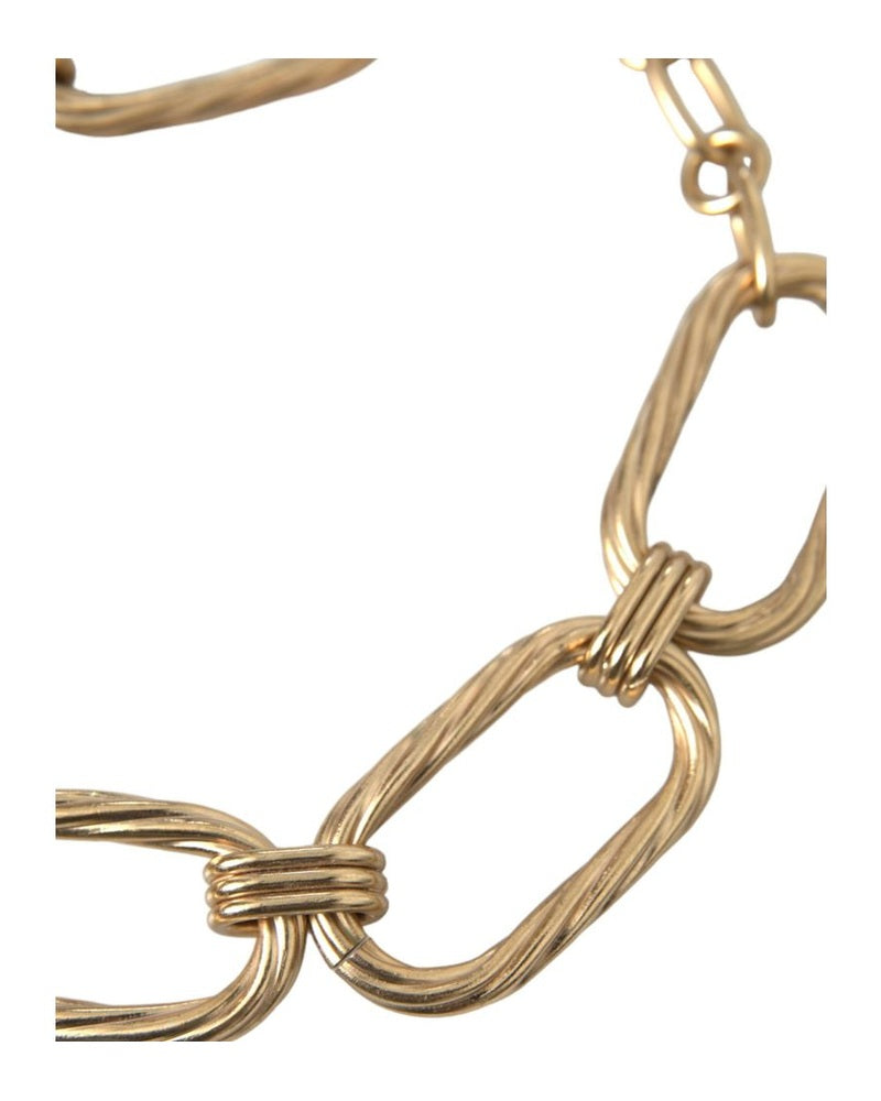 Dolce & Gabbana Gold and Brass Necklace Glam Steals