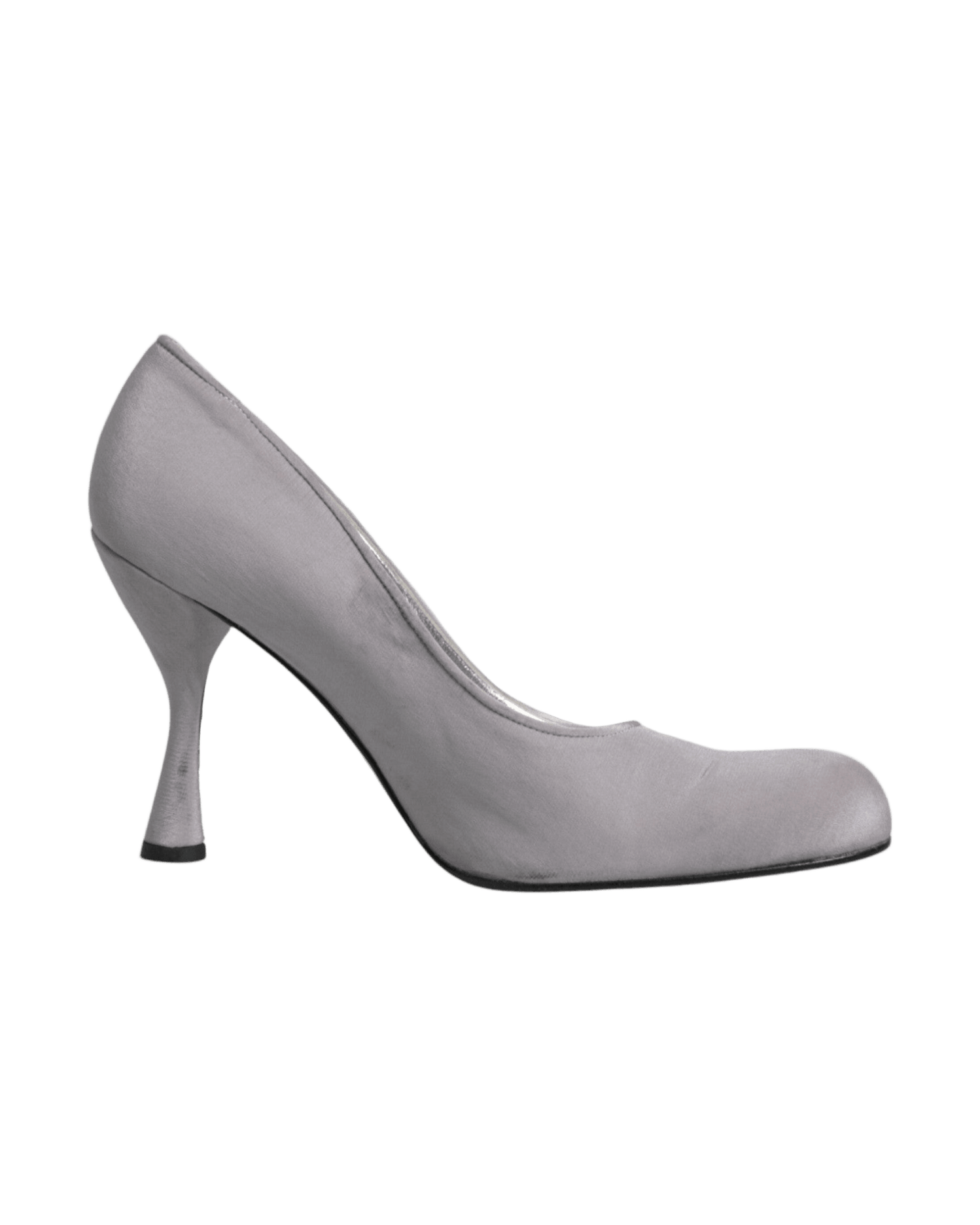 Dolce & Gabbana Gray Suede Leather High Heel Pumps Shoes Glam Steals