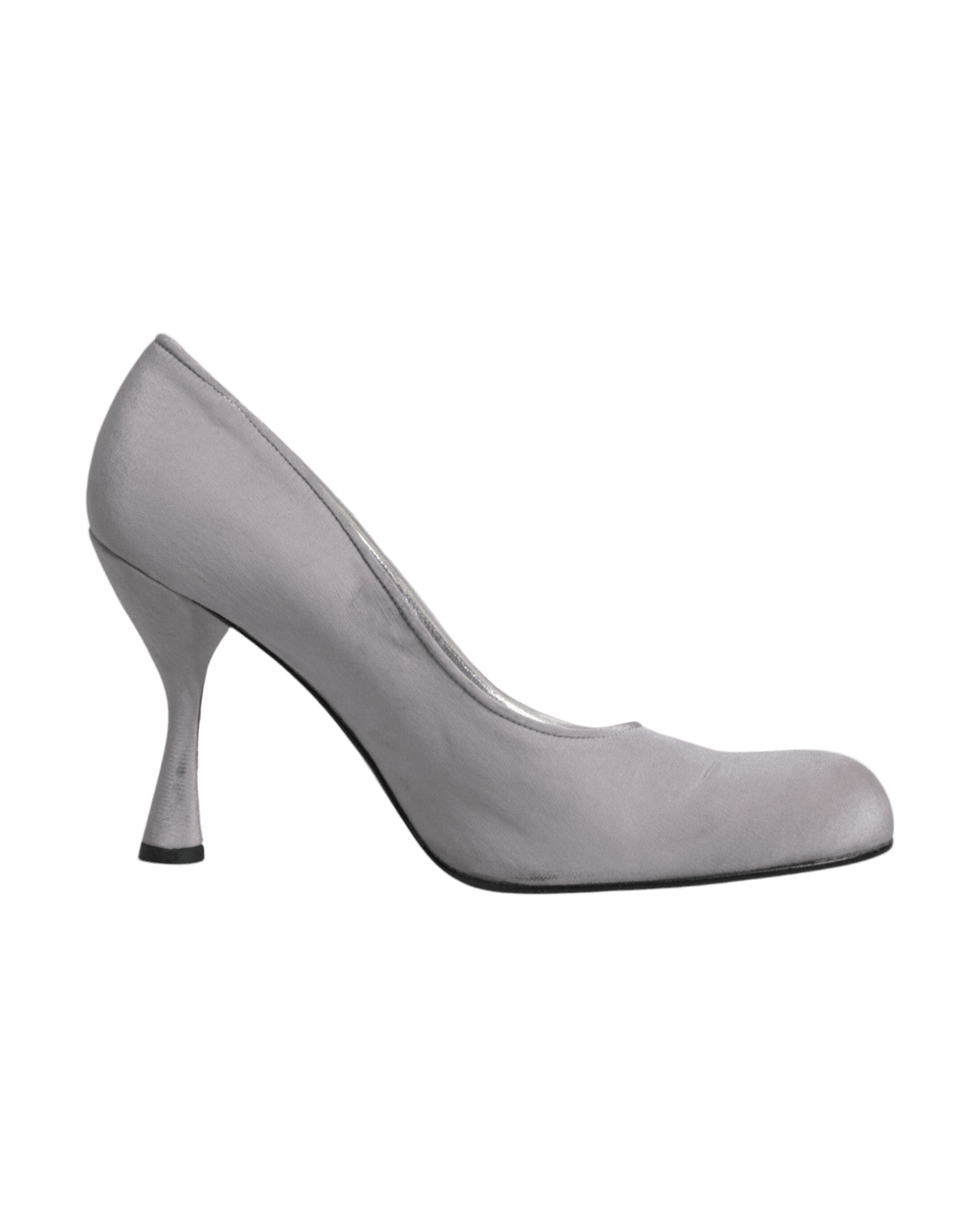 Dolce & Gabbana Gray Suede Leather High Heel Pumps Shoes Glam Steals