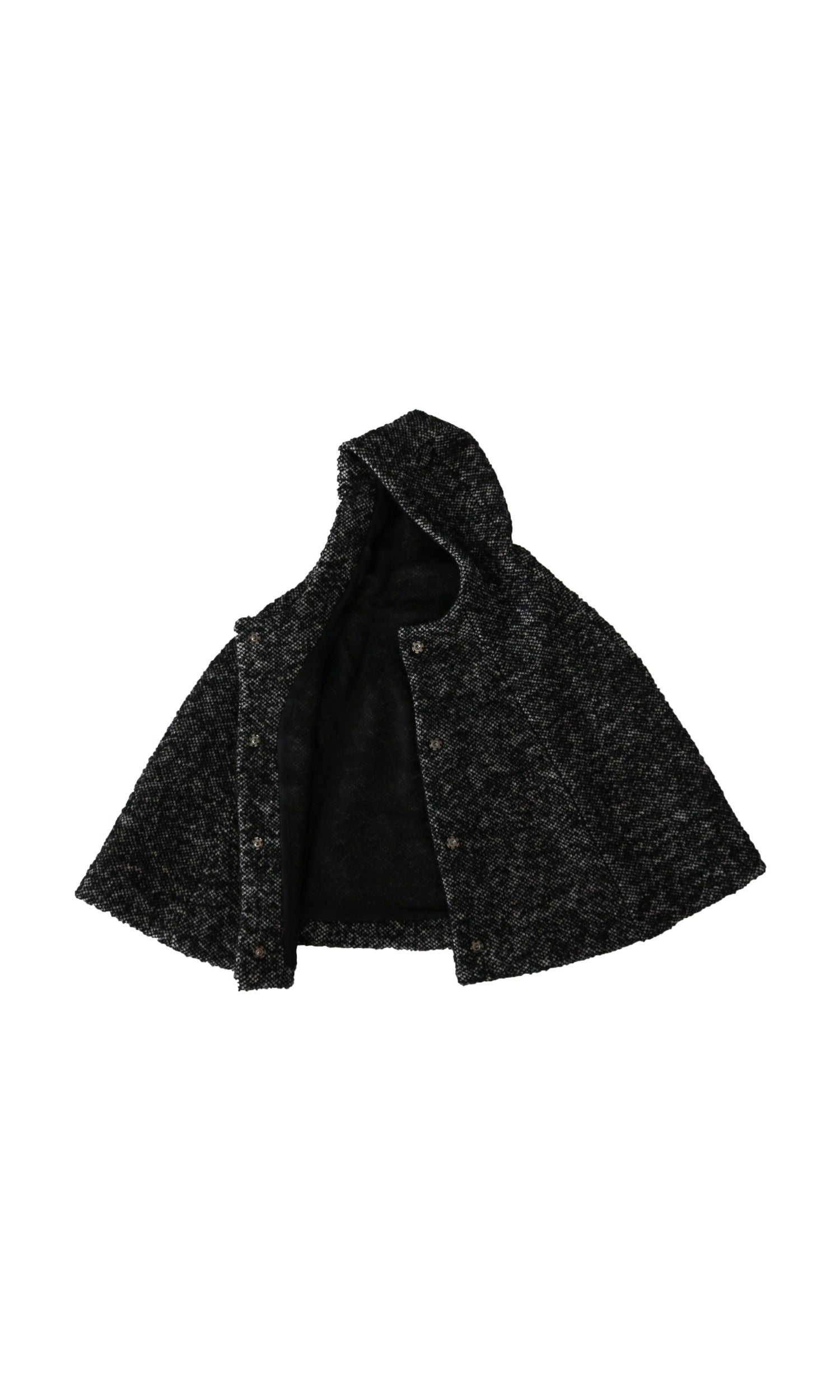 Dolce & Gabbana Gray Wool Elegant Hooded Scarf By Iconic Italian Label Glam Steals