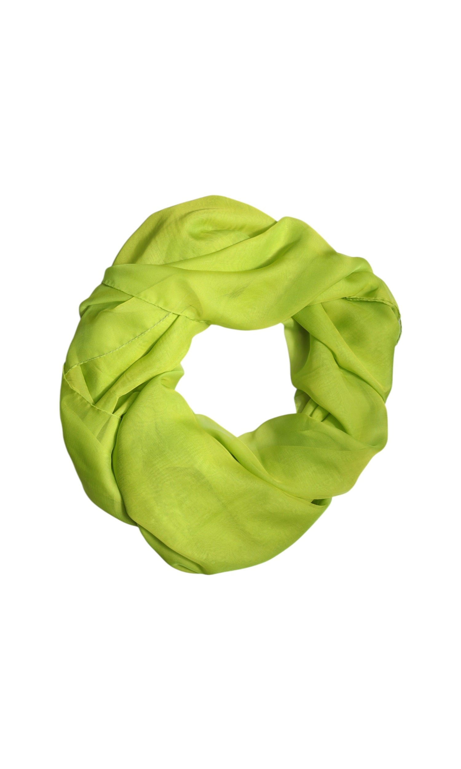 Dolce & Gabbana Green Silk Rectangle Wrap Shawl Neck Warmer Scarf Glam Steals