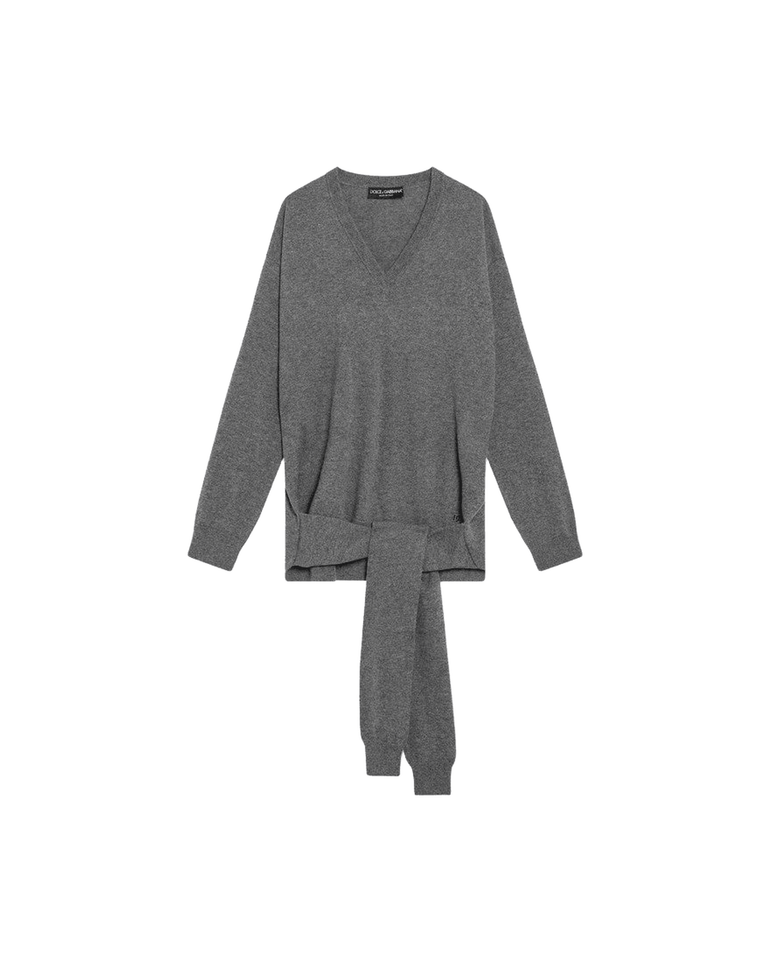 Dolce & Gabbana Grey Cashmere Sweater Glam Steals
