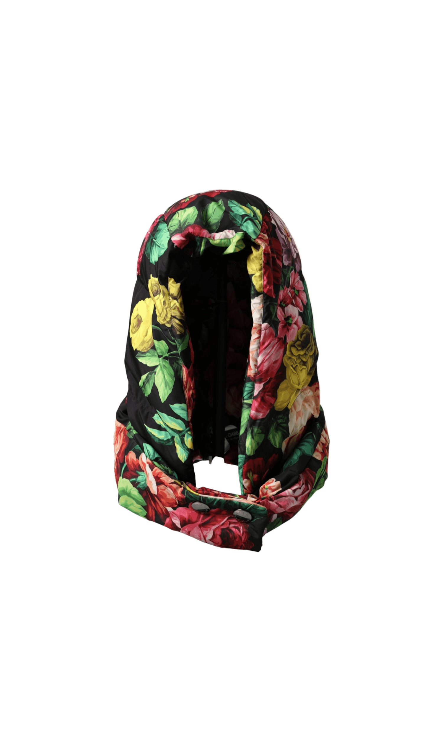 Dolce & Gabbana Hat Floral Whole Head Wrap Multicolor Hat Glam Steals