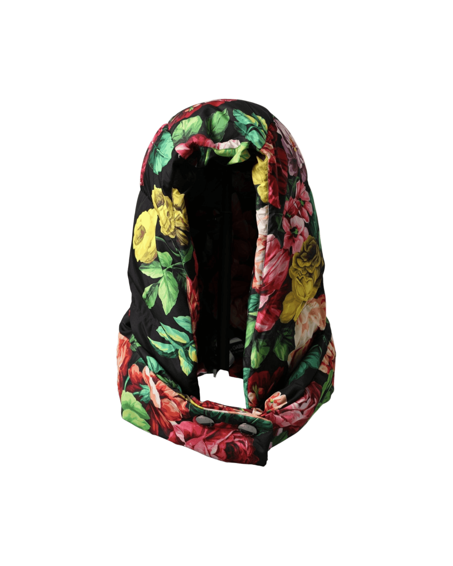 Dolce & Gabbana Hat Floral Whole Head Wrap Multicolor Hat Glam Steals