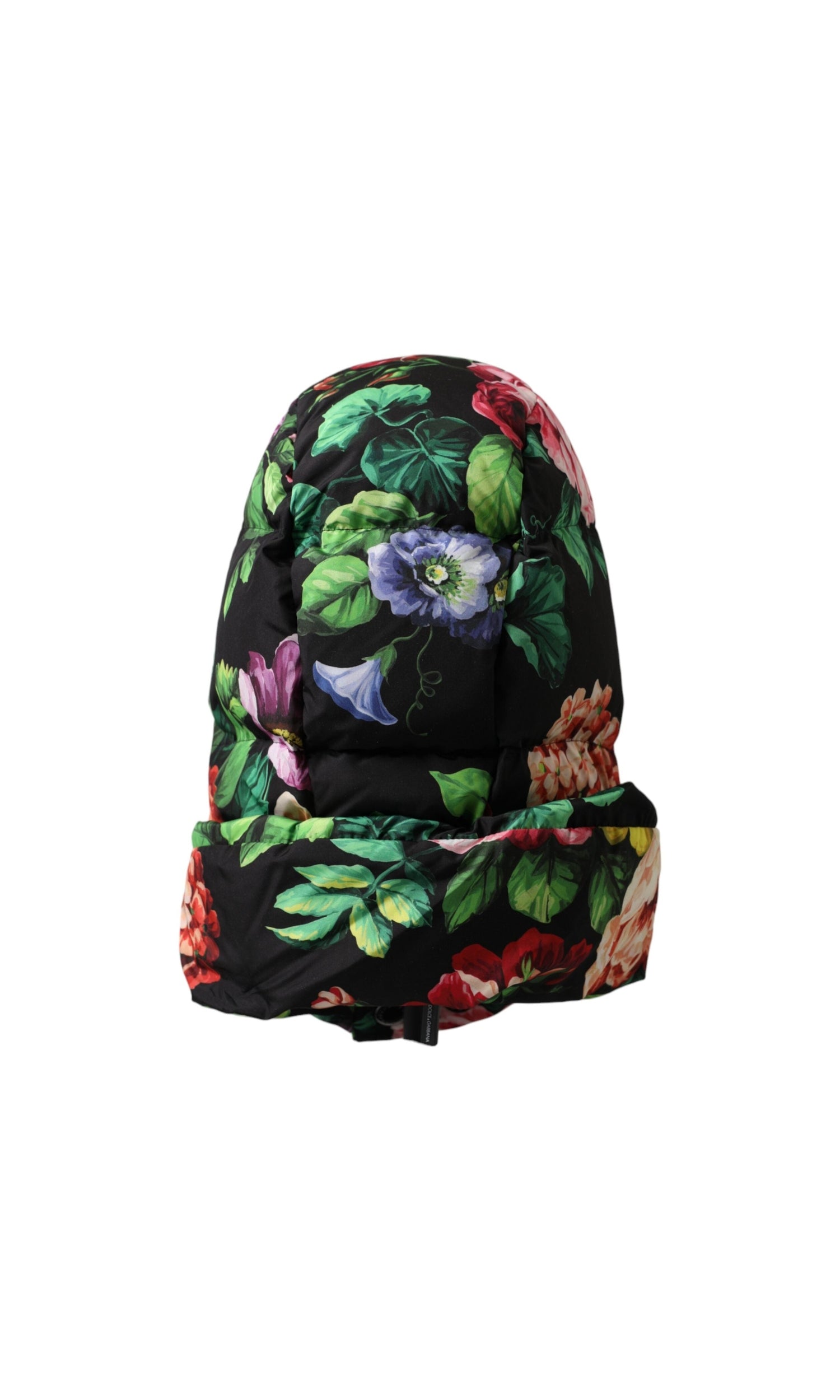 Dolce & Gabbana Hat Floral Whole Head Wrap Multicolor Hat Glam Steals