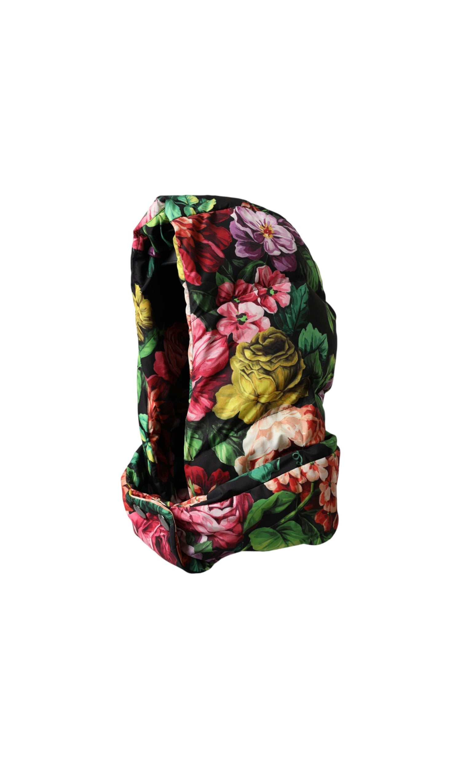 Dolce & Gabbana Hat Floral Whole Head Wrap Multicolor Hat Glam Steals