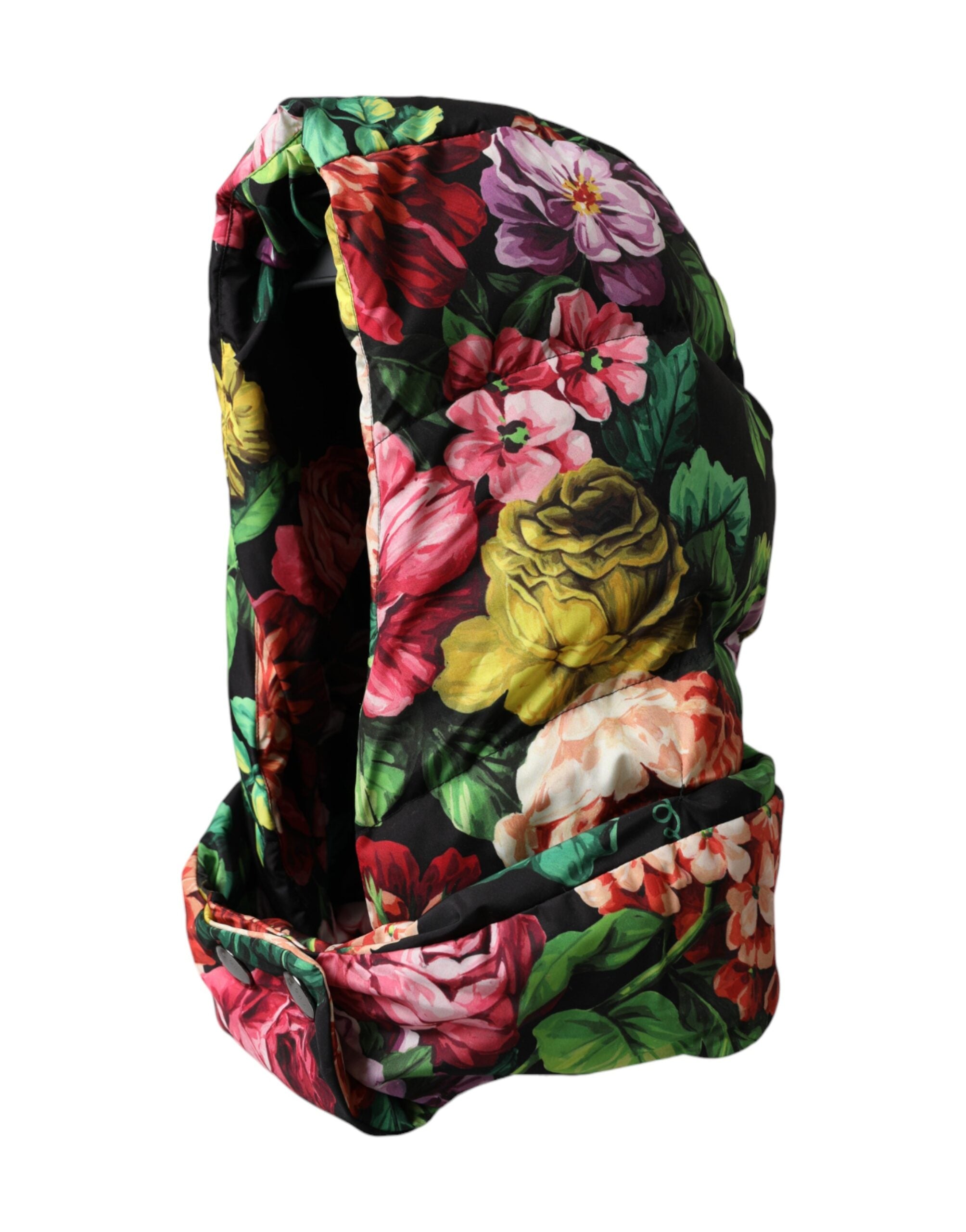 Dolce & Gabbana Hat Floral Whole Head Wrap Multicolor Hat Glam Steals