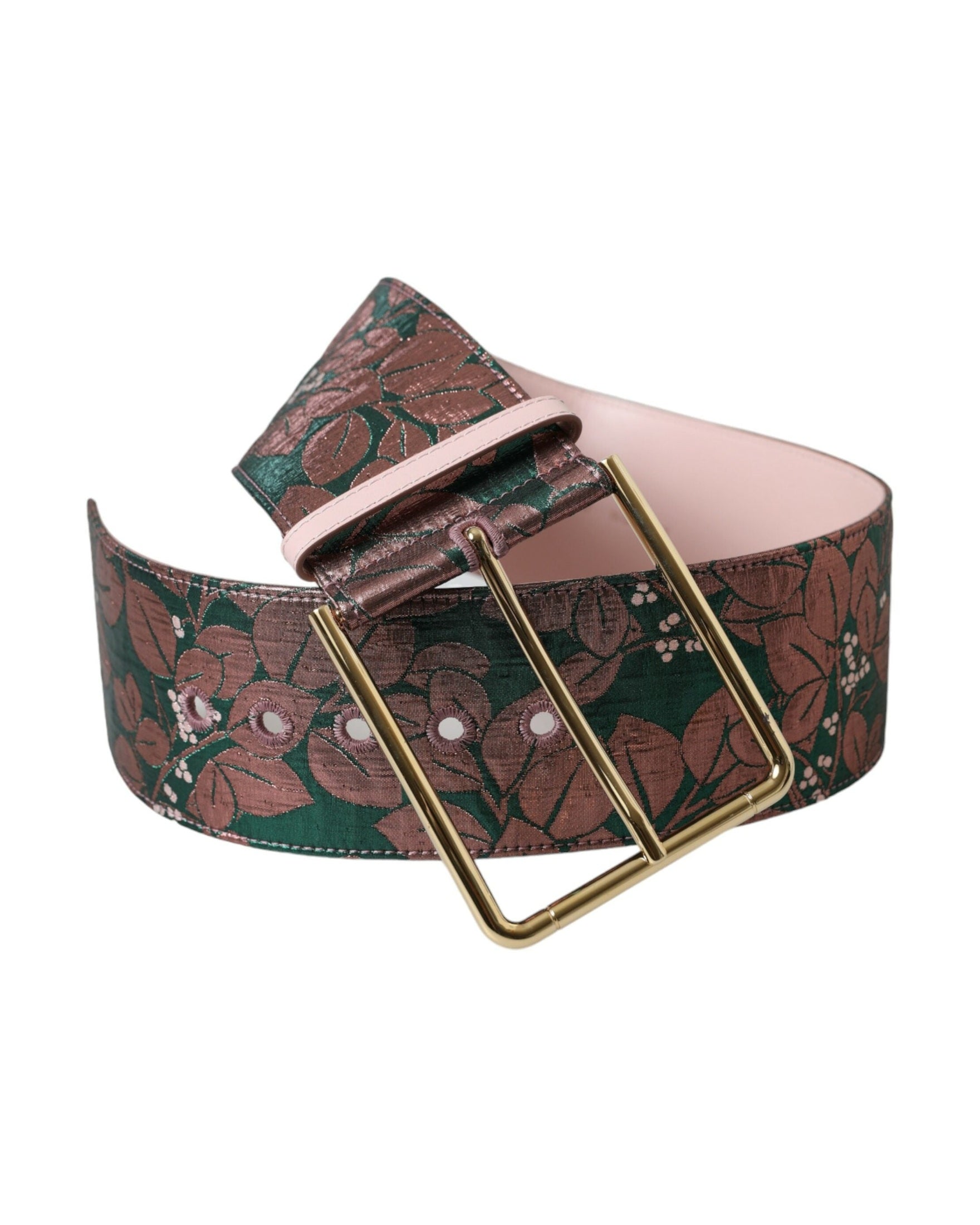 Dolce & Gabbana High-Waist Statement Multicolor Belt Glam Steals