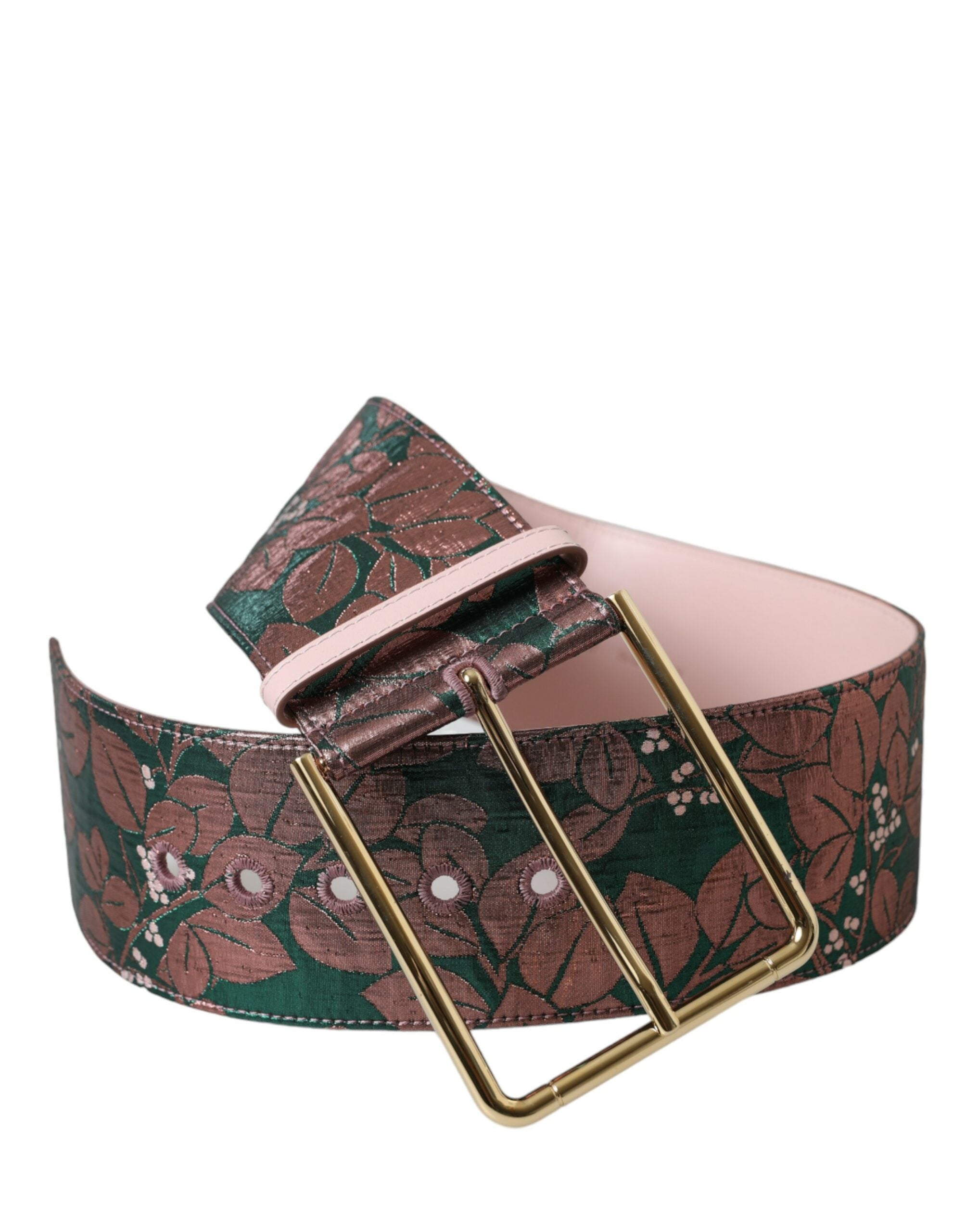 Dolce & Gabbana High-Waist Statement Multicolor Belt Glam Steals