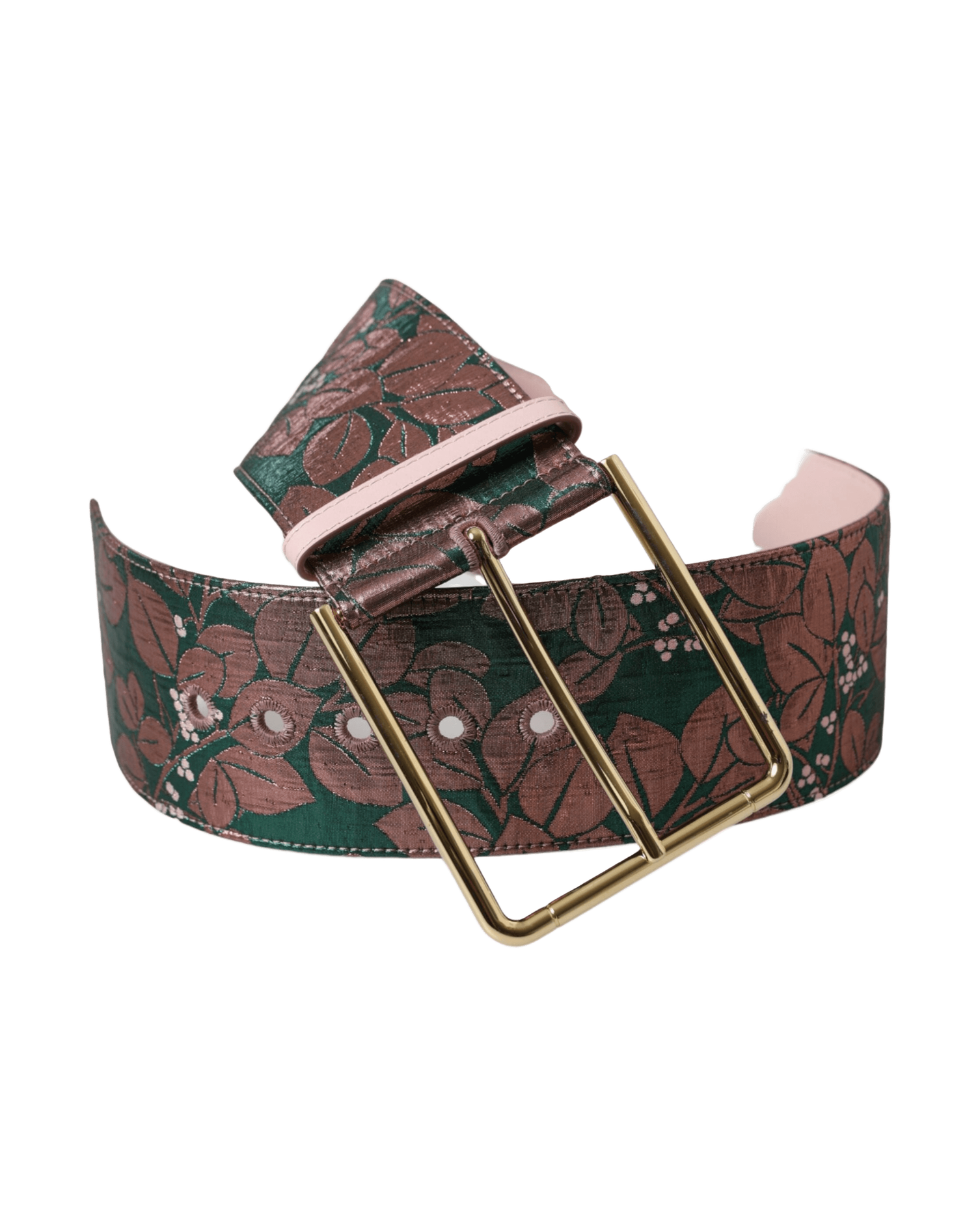 Dolce & Gabbana High-Waist Statement Multicolor Belt Glam Steals