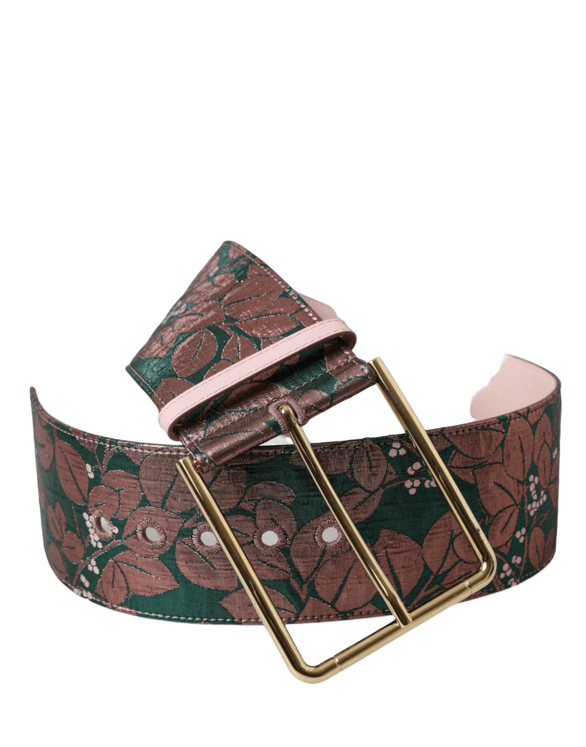 Dolce & Gabbana High-Waist Statement Multicolor Belt Glam Steals
