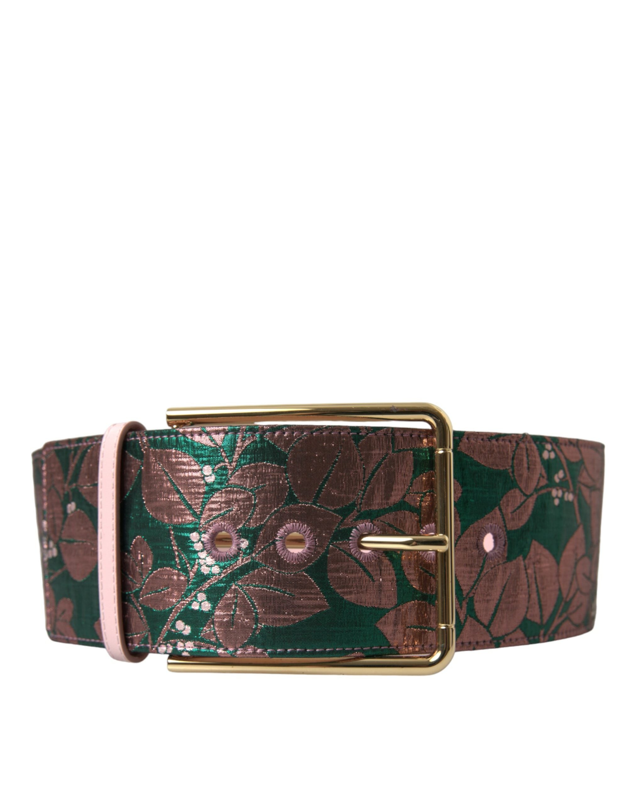 Dolce & Gabbana High-Waist Statement Multicolor Belt Glam Steals